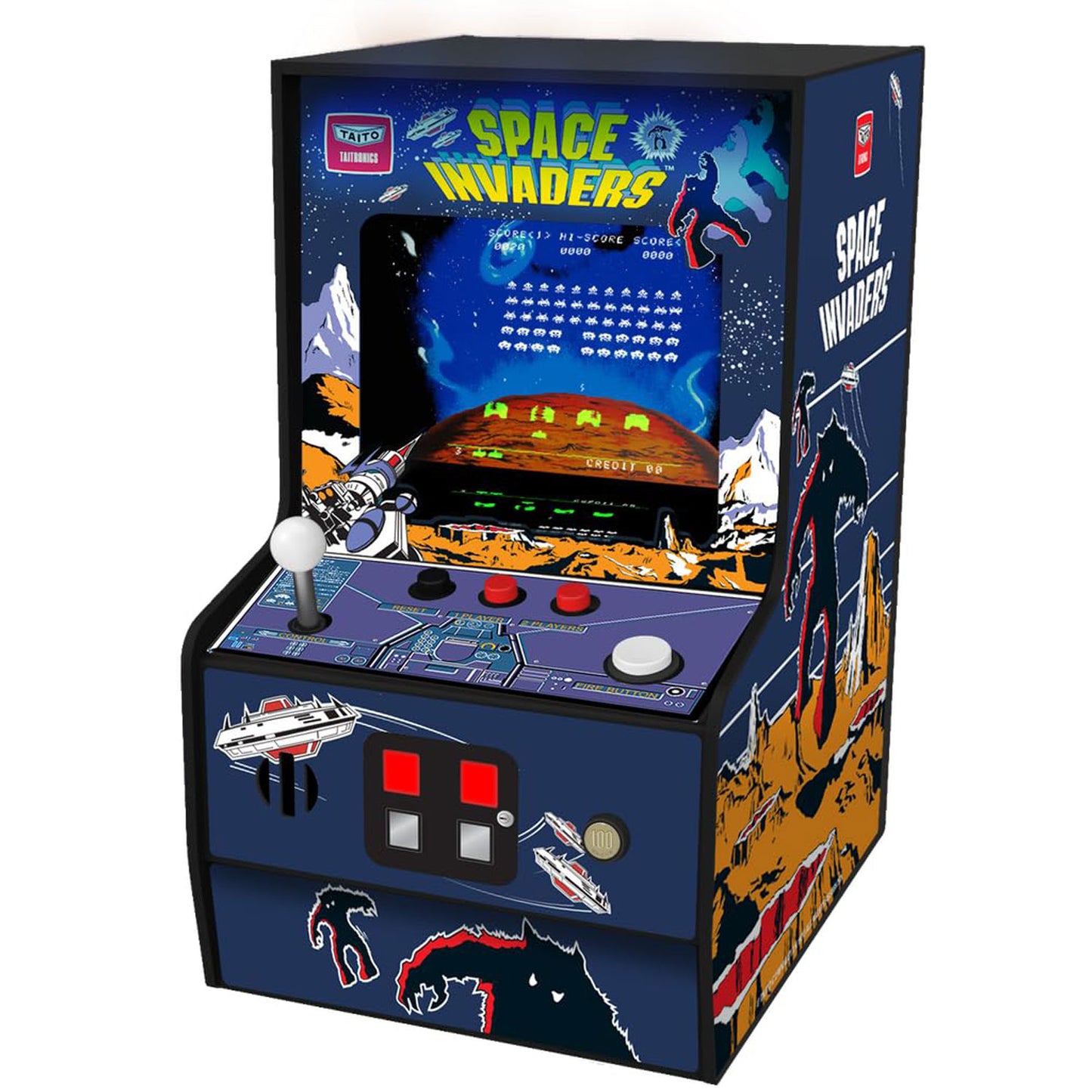 My Arcade | Micro Player 6.75 Space Invaders Collectible Retro (Premium Edition)