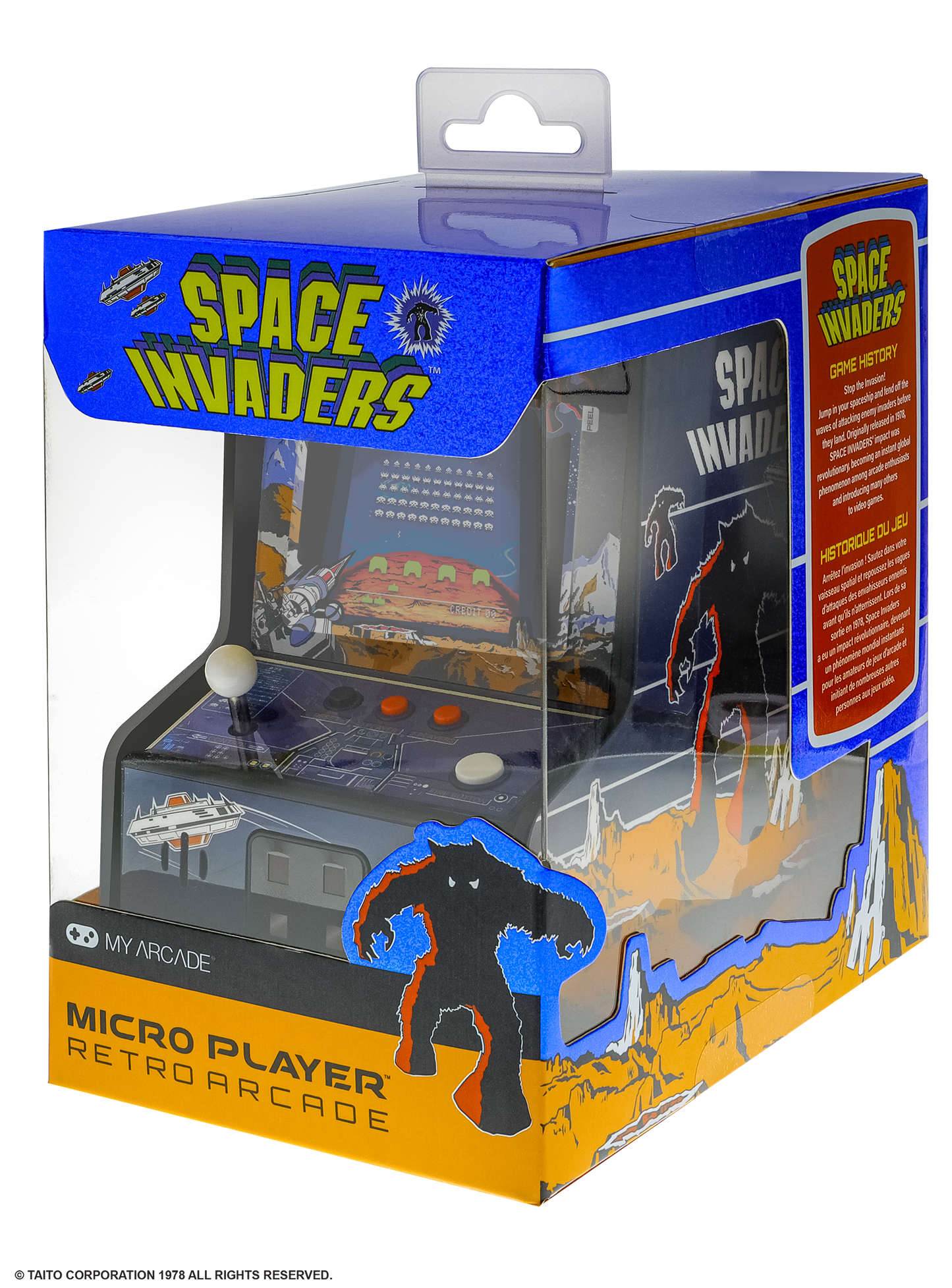 My Arcade | Micro Player 6.75 Space Invaders Collectible Retro (Premium Edition) - xploregifts