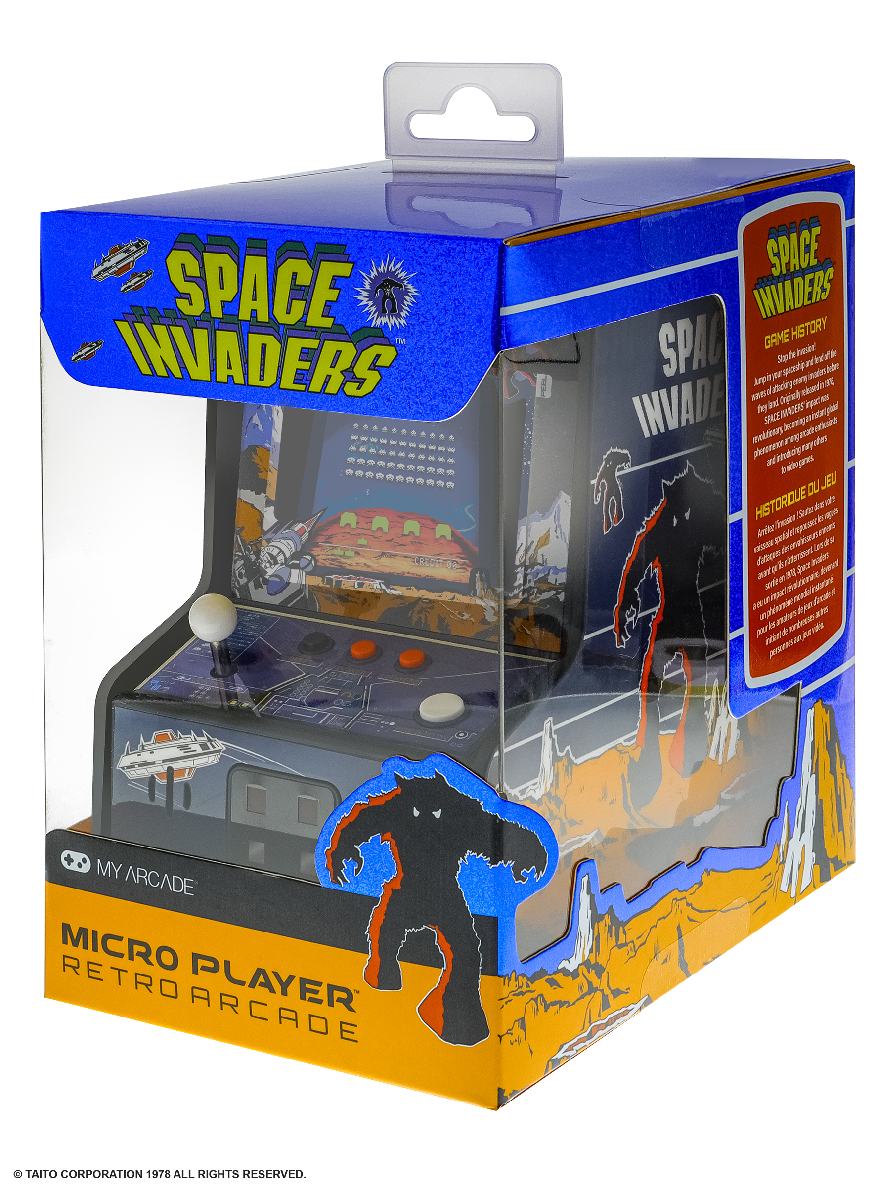 My Arcade | Micro Player 6.75 Space Invaders Collectible Retro (Premium Edition) - xploregifts