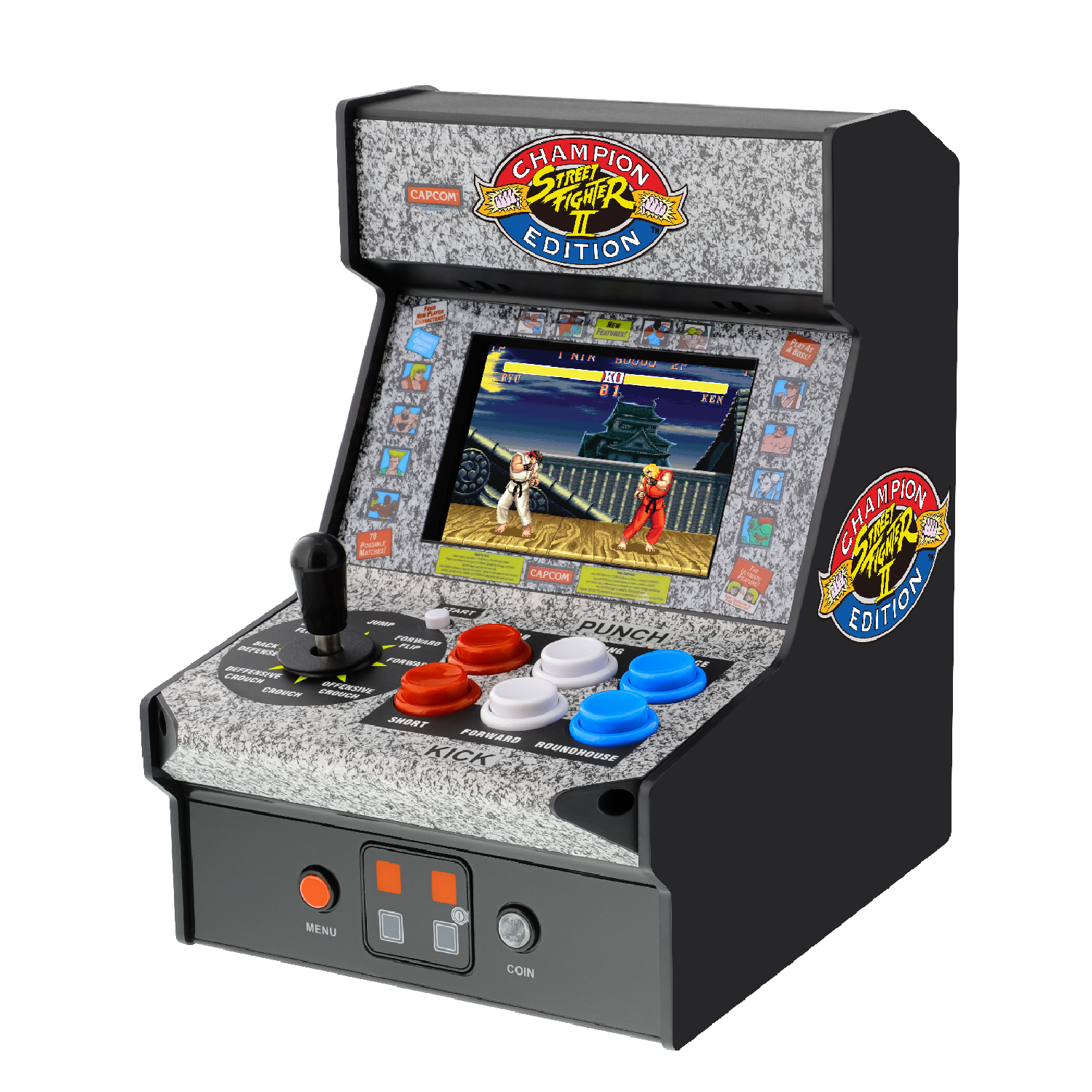 My Arcade | Micro Player 7.5 Street Fighter Ii Champion Edition Collectible Retro (Premium Edition) - xploregifts