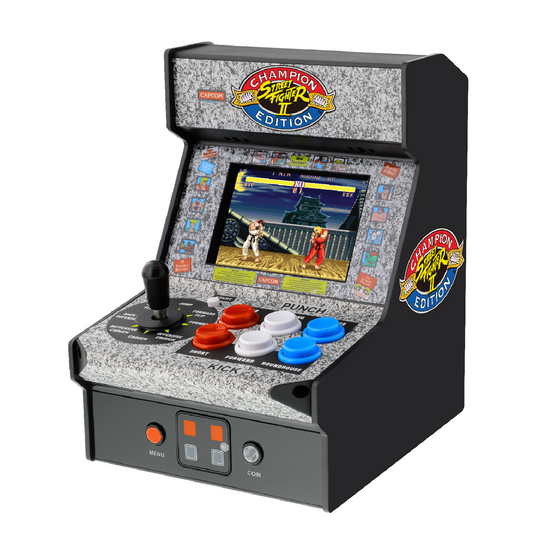 My Arcade | Micro Player 7.5 Street Fighter Ii Champion Edition Collectible Retro (Premium Edition) - xploregifts