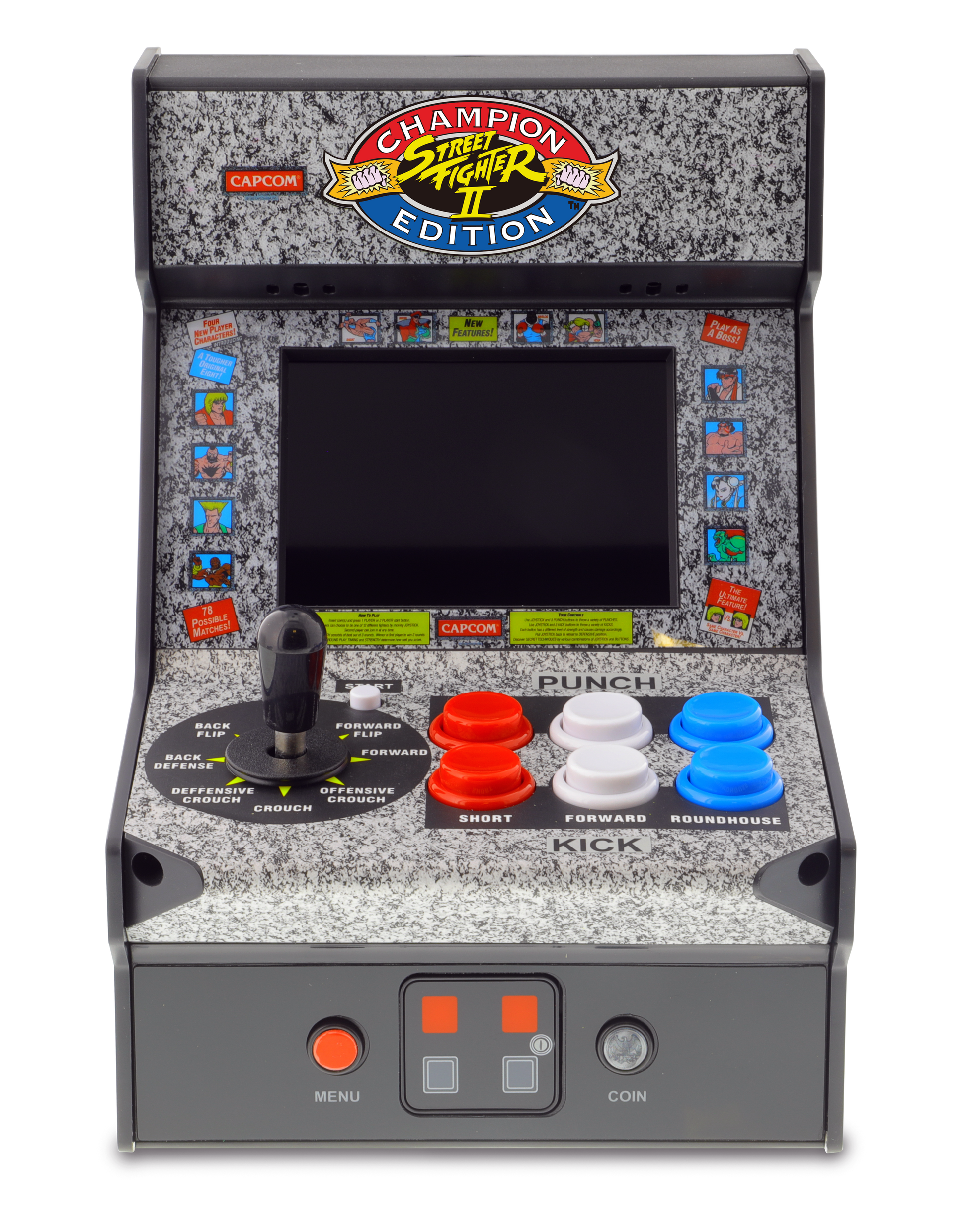 My Arcade | Micro Player 7.5 Street Fighter Ii Champion Edition Collectible Retro (Premium Edition) - xploregifts