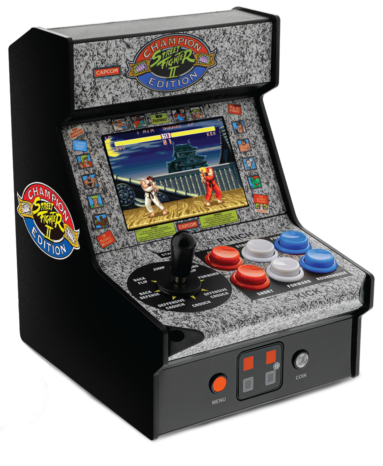 My Arcade | Micro Player 7.5 Street Fighter Ii Champion Edition Collectible Retro (Premium Edition) - xploregifts