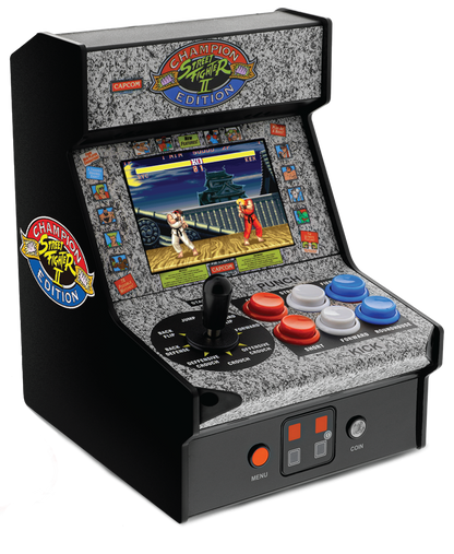 My Arcade | Micro Player 7.5 Street Fighter Ii Champion Edition Collectible Retro (Premium Edition) - xploregifts