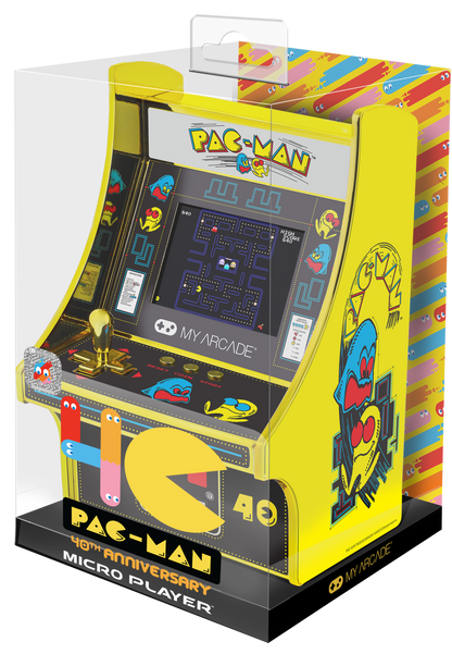 My Arcade | Micro Player 6.75 Pac-Man 40Th Anniversary Collectible Retro (Premium Edition) - xploregifts