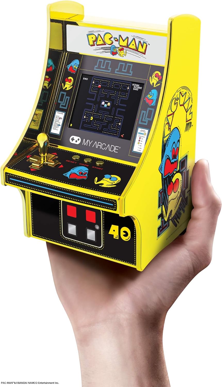 My Arcade | Pac-Man 40th Anniversary Micro Player Pro 6.7" Portable Retro Arcade (Premium Edition)