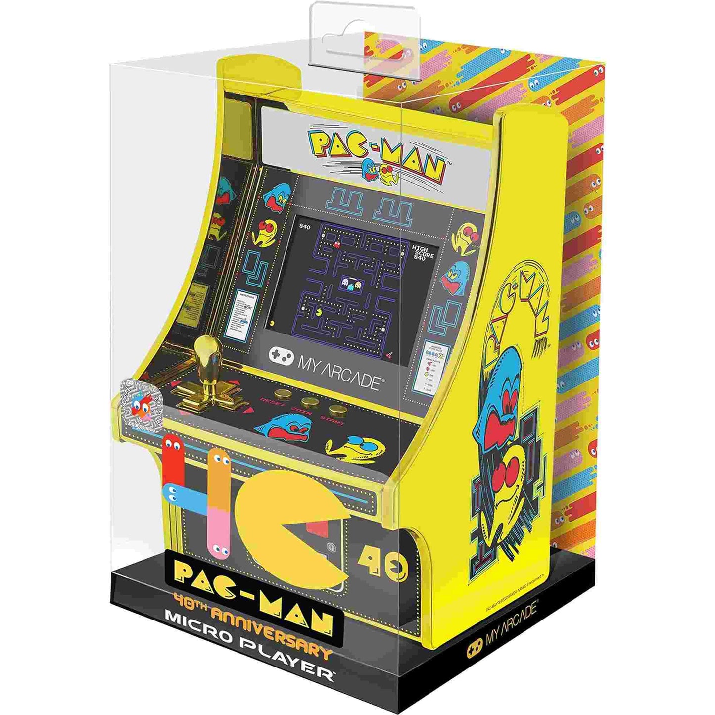 My Arcade | Pac-Man 40th Anniversary Micro Player Pro 6.7" Portable Retro Arcade (Premium Edition)
