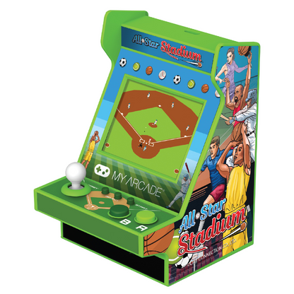 My Arcade | Nano Player 4.5 All-Star Stadium Collectible Retro (207 Games In 1) - xploregifts