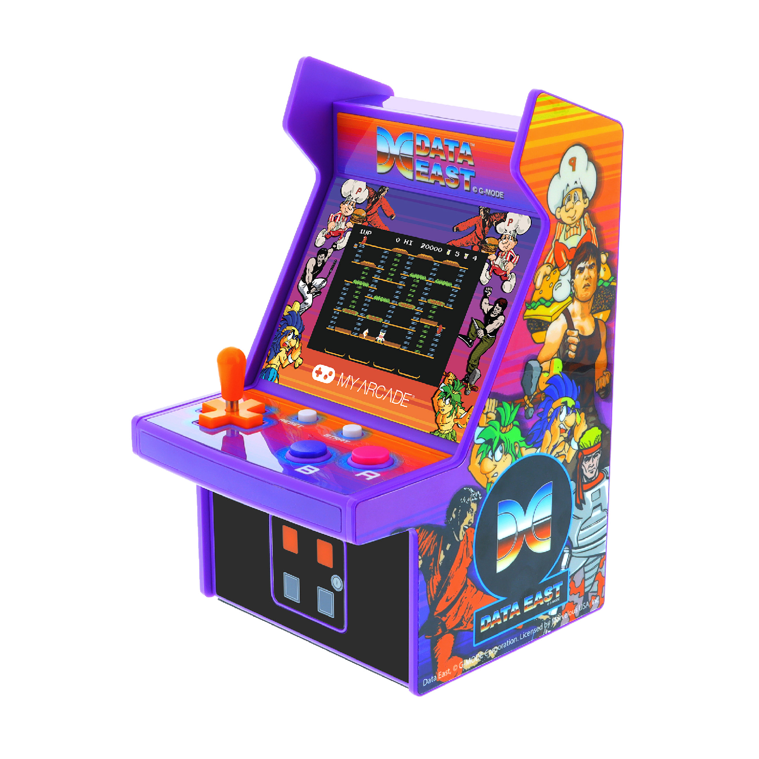 My Arcade | Micro Player 6.75 Data East Hits Collectible Retro (308 Games In 1) - xploregifts