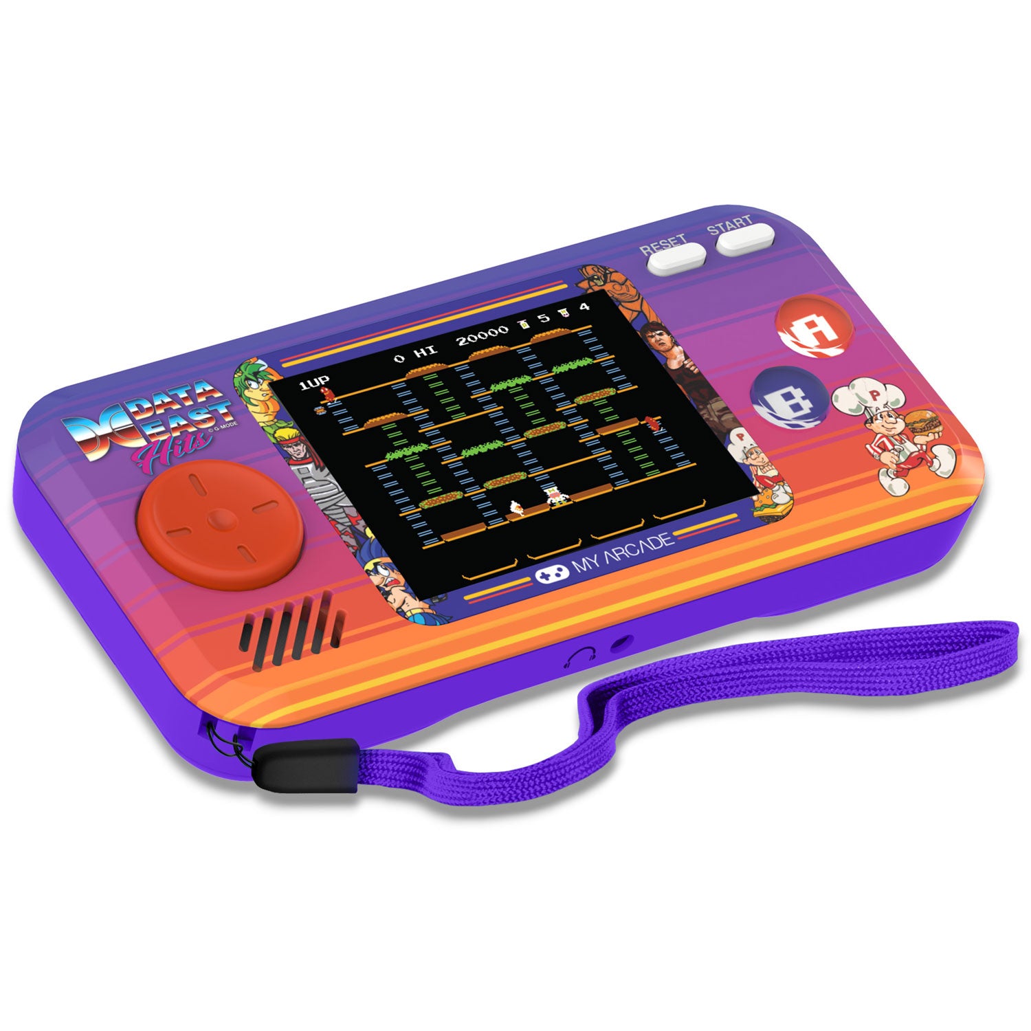 My Arcade | Pocket Player Data East Hits Portable Gaming System (308 Games In 1) - xploregifts