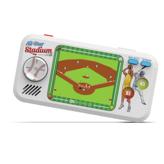 My Arcade | Pocket Player All-Star Stadium Portable Gaming System (307 Games In 1) - xploregifts