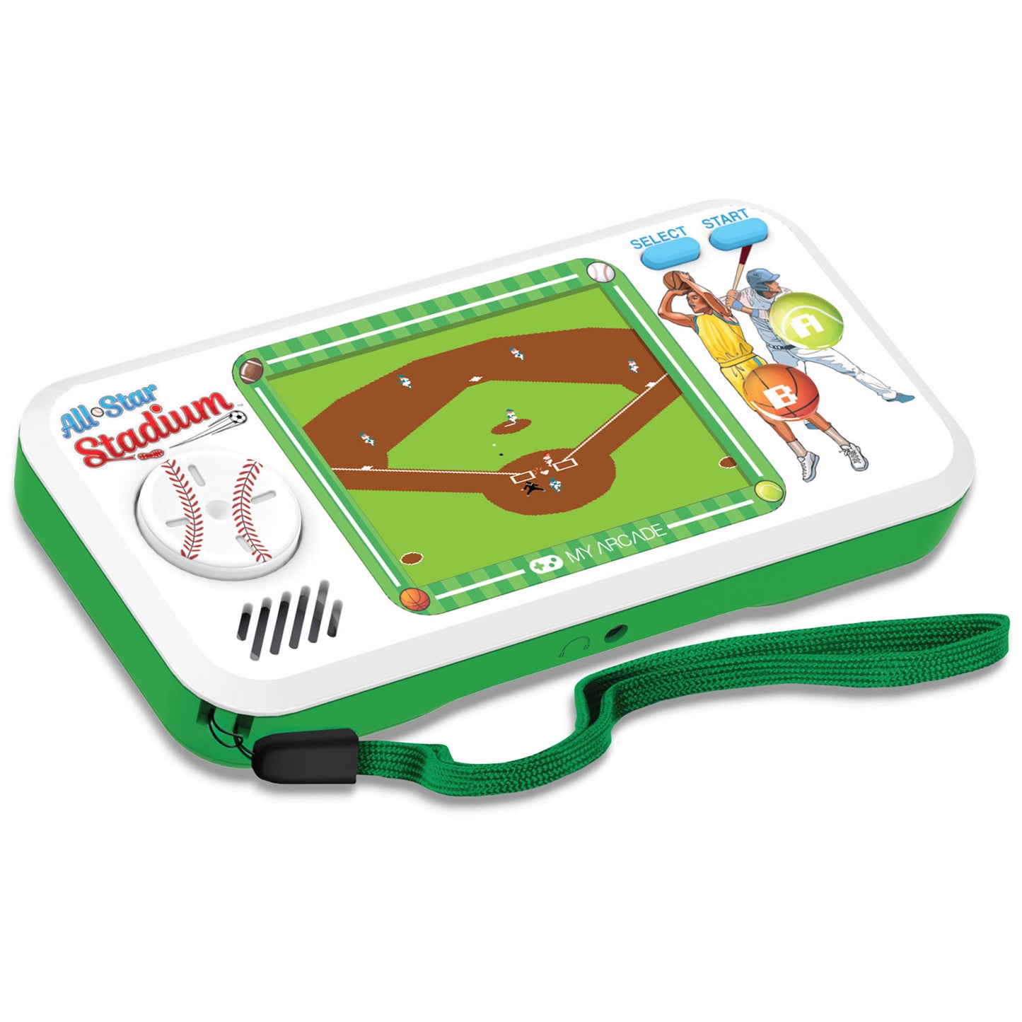 My Arcade | Pocket Player All-Star Stadium Portable Gaming System (307 Games In 1) - xploregifts