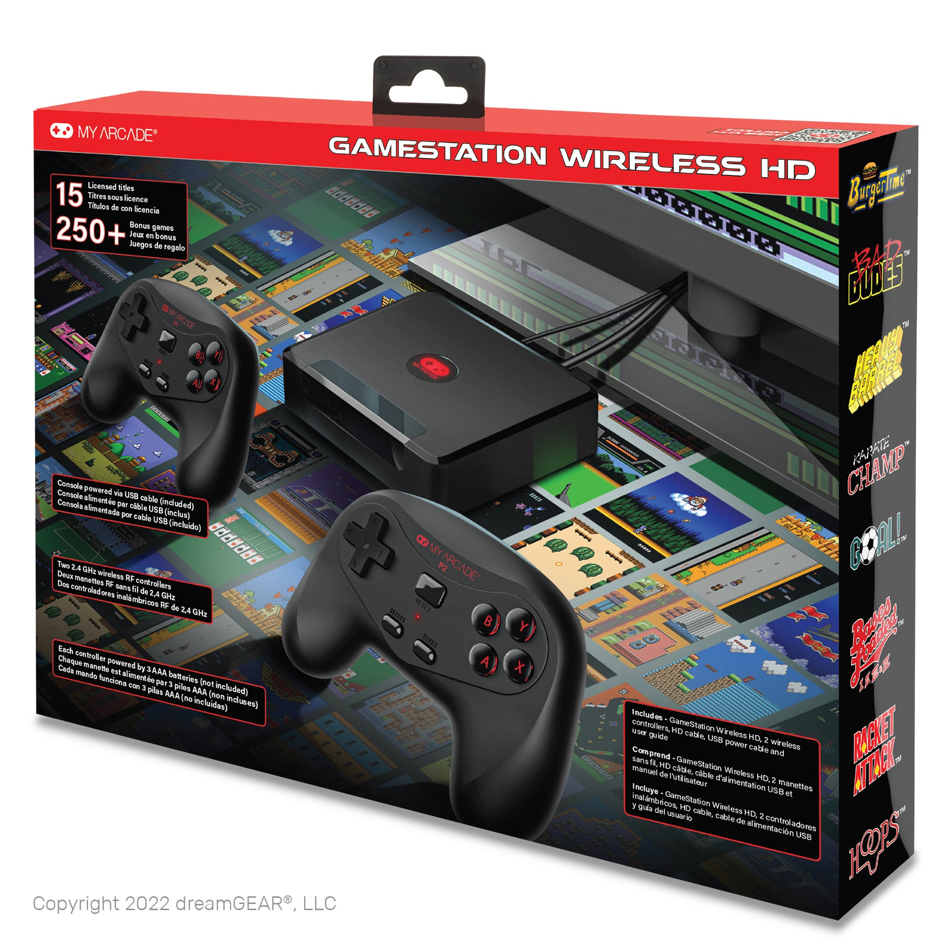 My Arcade | Gamestation Wireless With Data East And Jaleco Hits (250+ Games In 1) - xploregifts