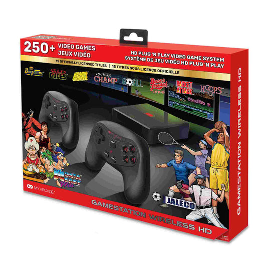 My Arcade | Gamestation Wireless with Data East and Jaleco Hits (250+ Games in 1)