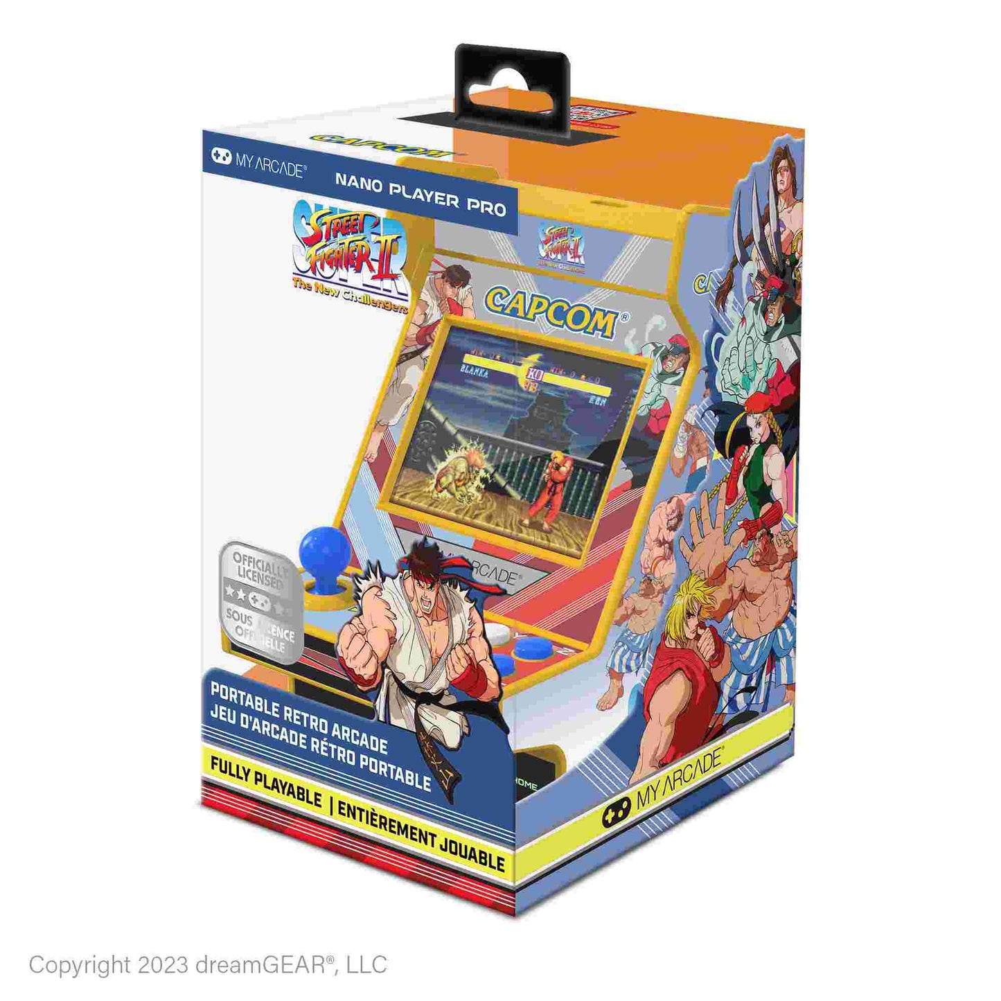 My Arcade | Super Street Fighter II Nano Player Pro 4.8" Portable Retro Arcade (2 Games in 1)