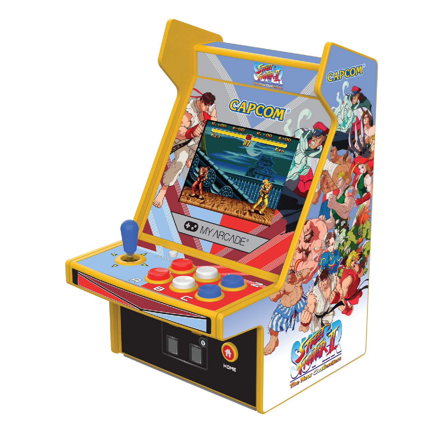 My Arcade | Micro Player Pro 6.7" Super Street Fighter Ii Portable Retro Arcade (2 Games In 1) - xploregifts