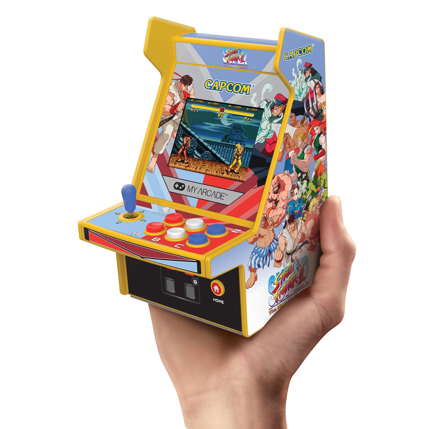 My Arcade | Micro Player Pro 6.7" Super Street Fighter Ii Portable Retro Arcade (2 Games In 1) - xploregifts