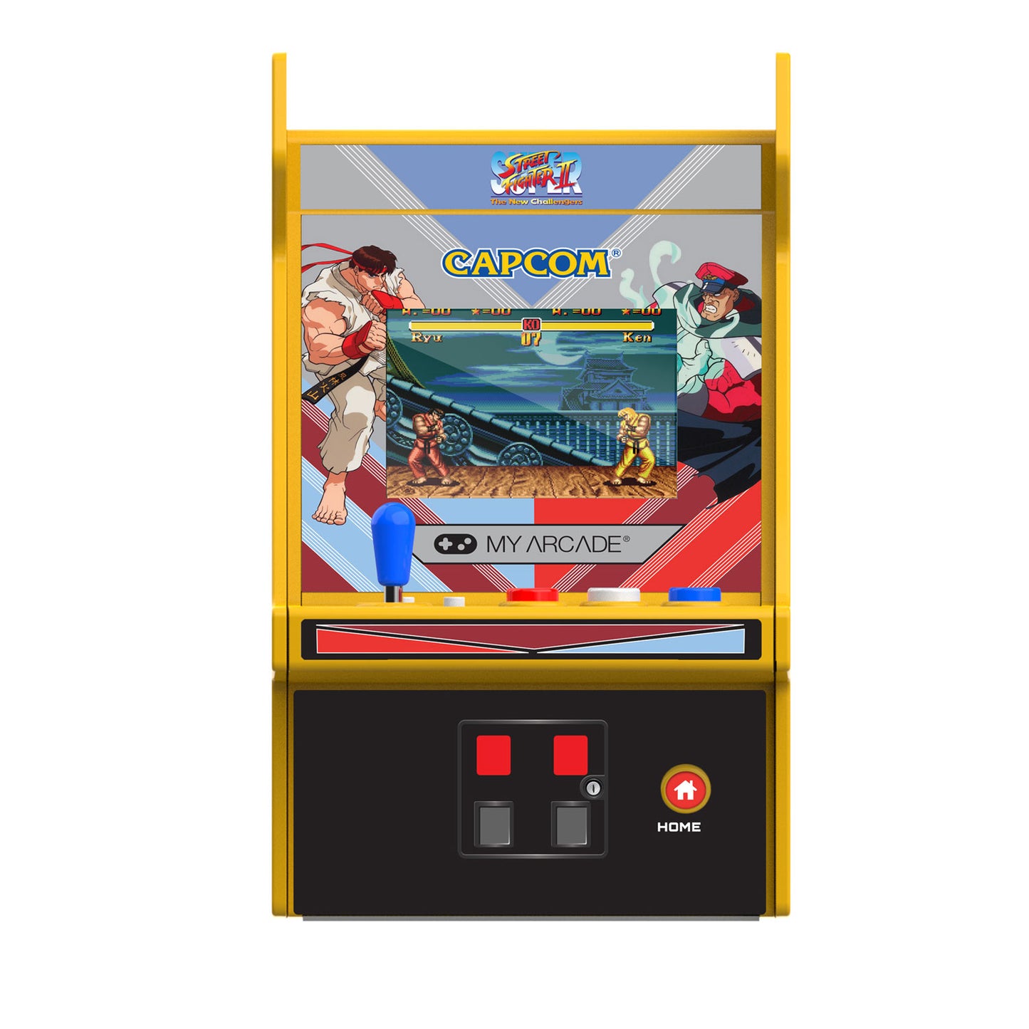 My Arcade | Micro Player Pro 6.7" Super Street Fighter Ii Portable Retro Arcade (2 Games In 1) - xploregifts