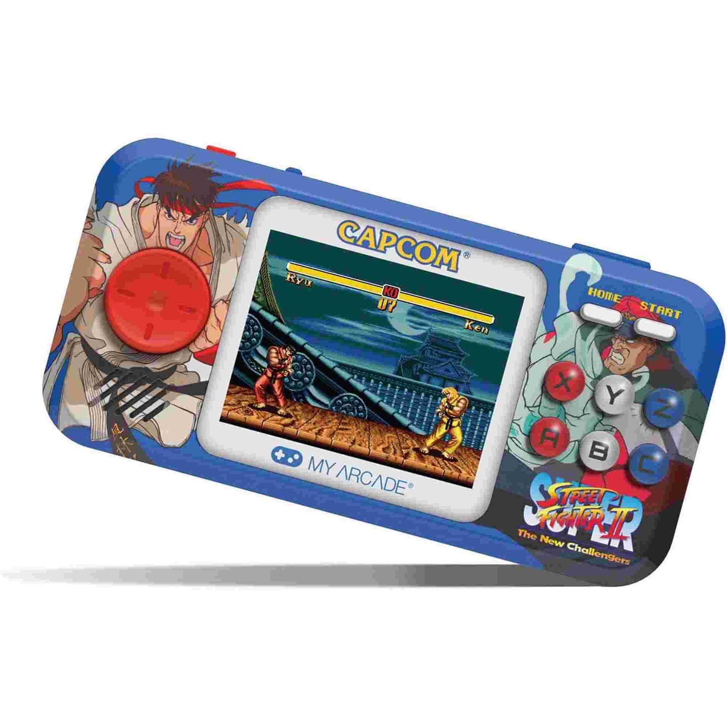 My Arcade | Super Street Fighter II Pocket Player Pro Portable Gaming System (2 Games in 1)