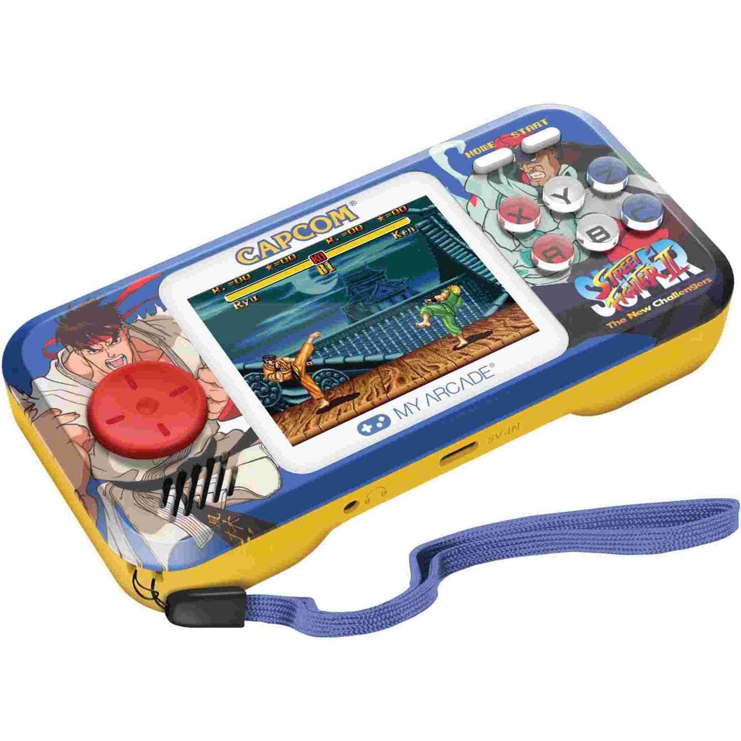 My Arcade | Super Street Fighter II Pocket Player Pro Portable Gaming System (2 Games in 1)