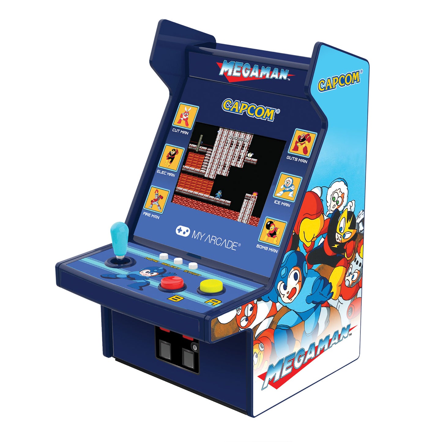 My Arcade | Micro Player Pro 6.7" Mega Man Portable Retro Arcade (6 Games In 1) - xploregifts