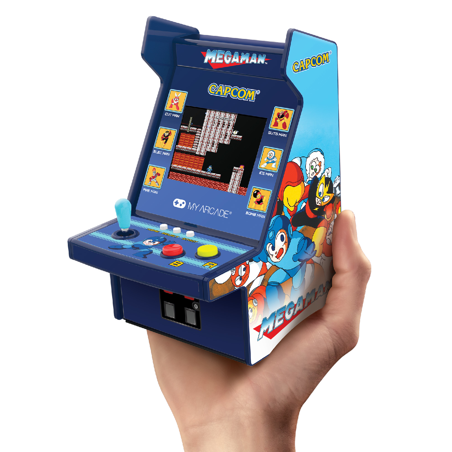 My Arcade | Micro Player Pro 6.7" Mega Man Portable Retro Arcade (6 Games In 1) - xploregifts