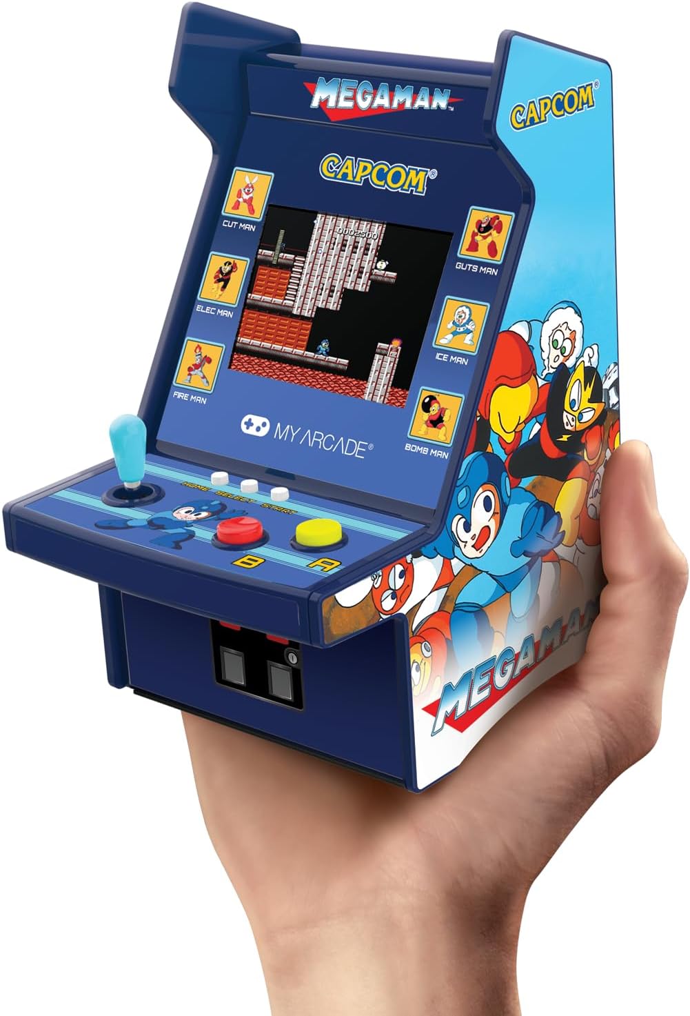 My Arcade | Micro Player Pro 6.7" Mega Man Portable Retro Arcade (6 Games In 1) - xploregifts
