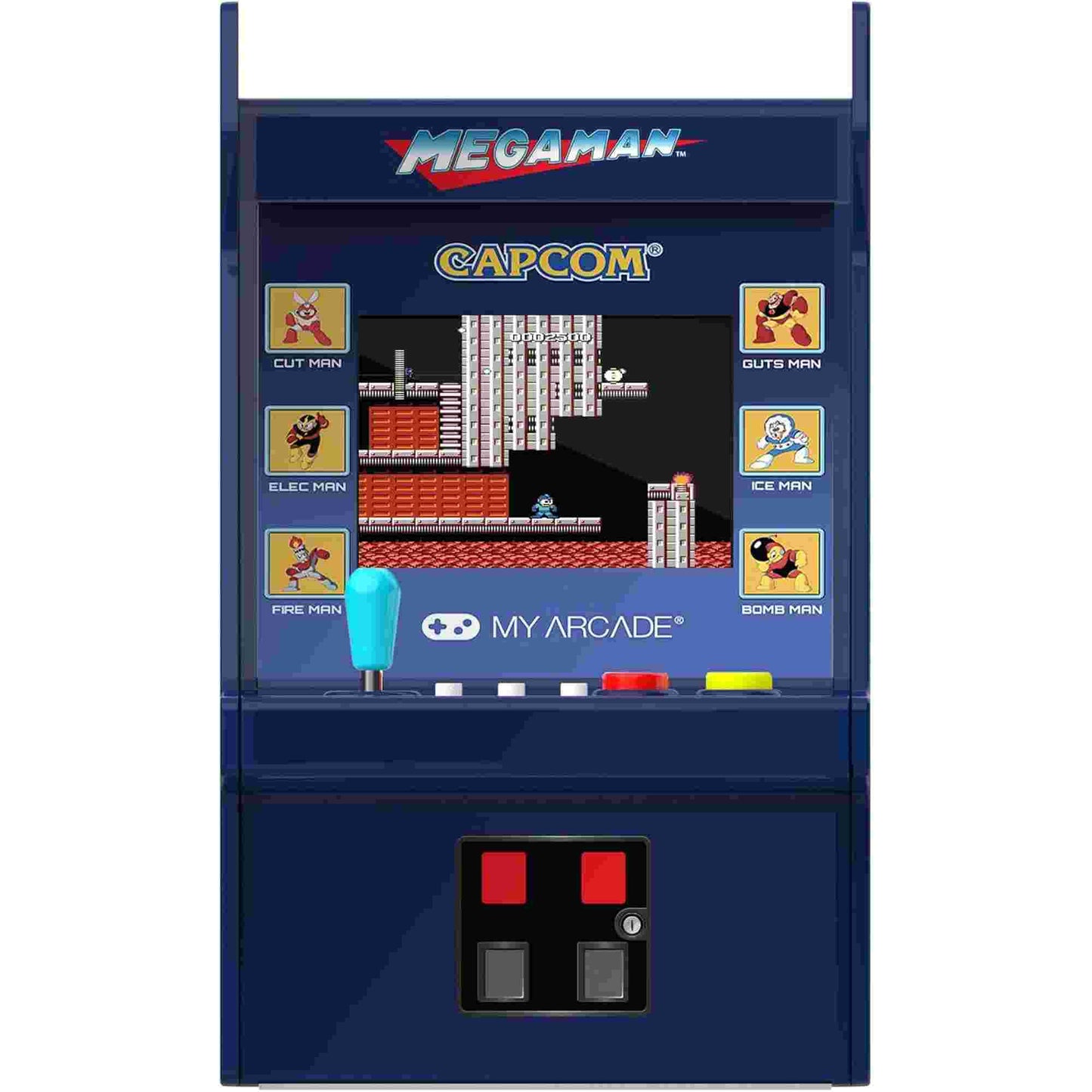 My Arcade | Mega Man Micro Player Pro 6.7" Portable Retro Arcade (6 Games in 1)