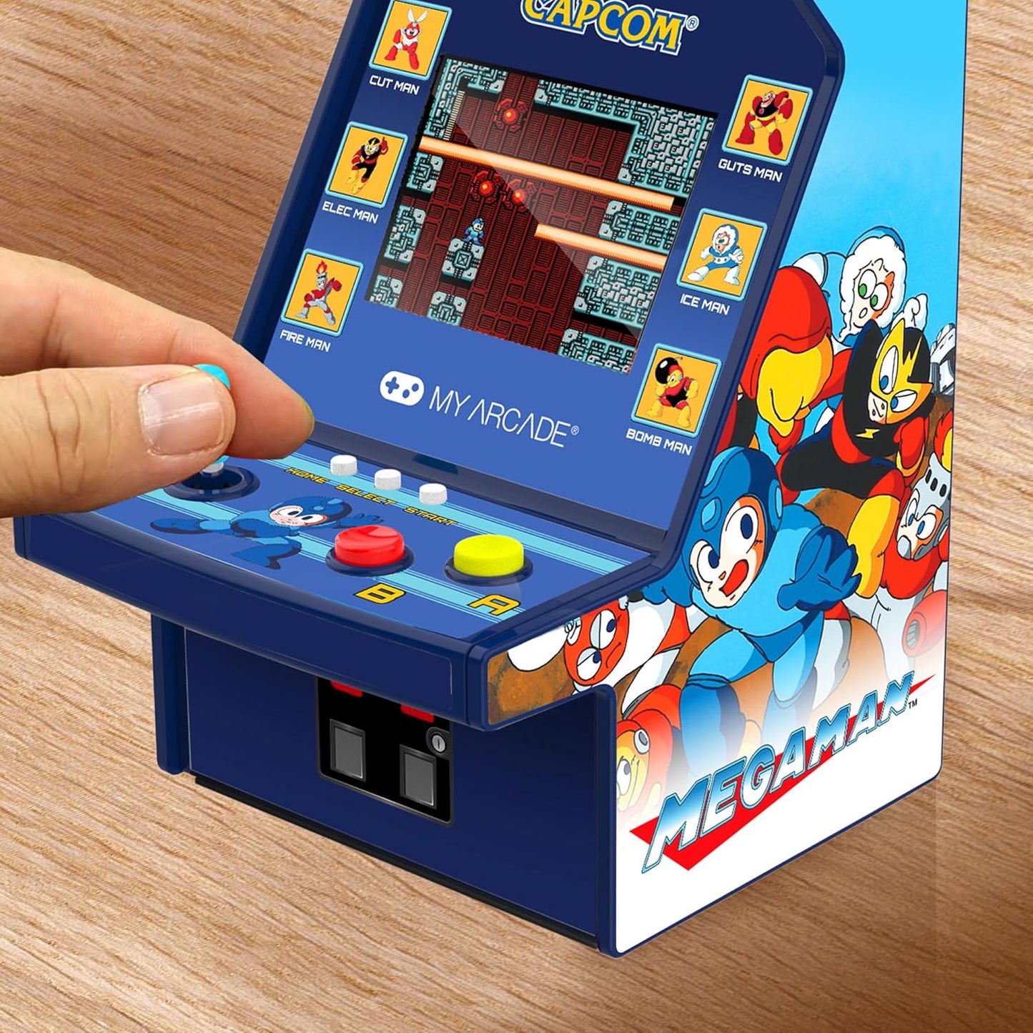 My Arcade | Mega Man Micro Player Pro 6.7" Portable Retro Arcade (6 Games in 1)