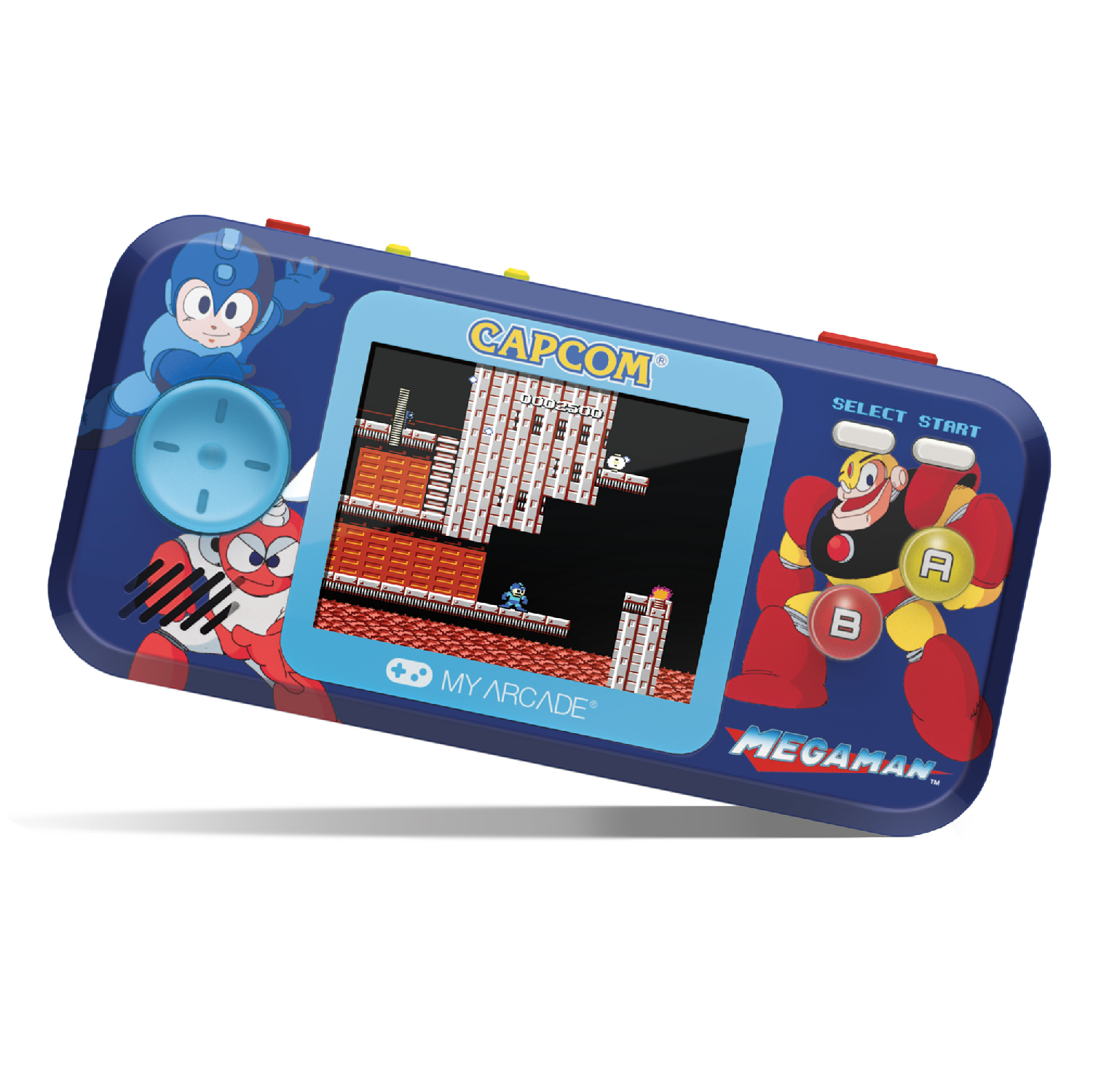 My Arcade | Pocket Player Pro Mega Man Portable Gaming System (6 Games In 1) - xploregifts