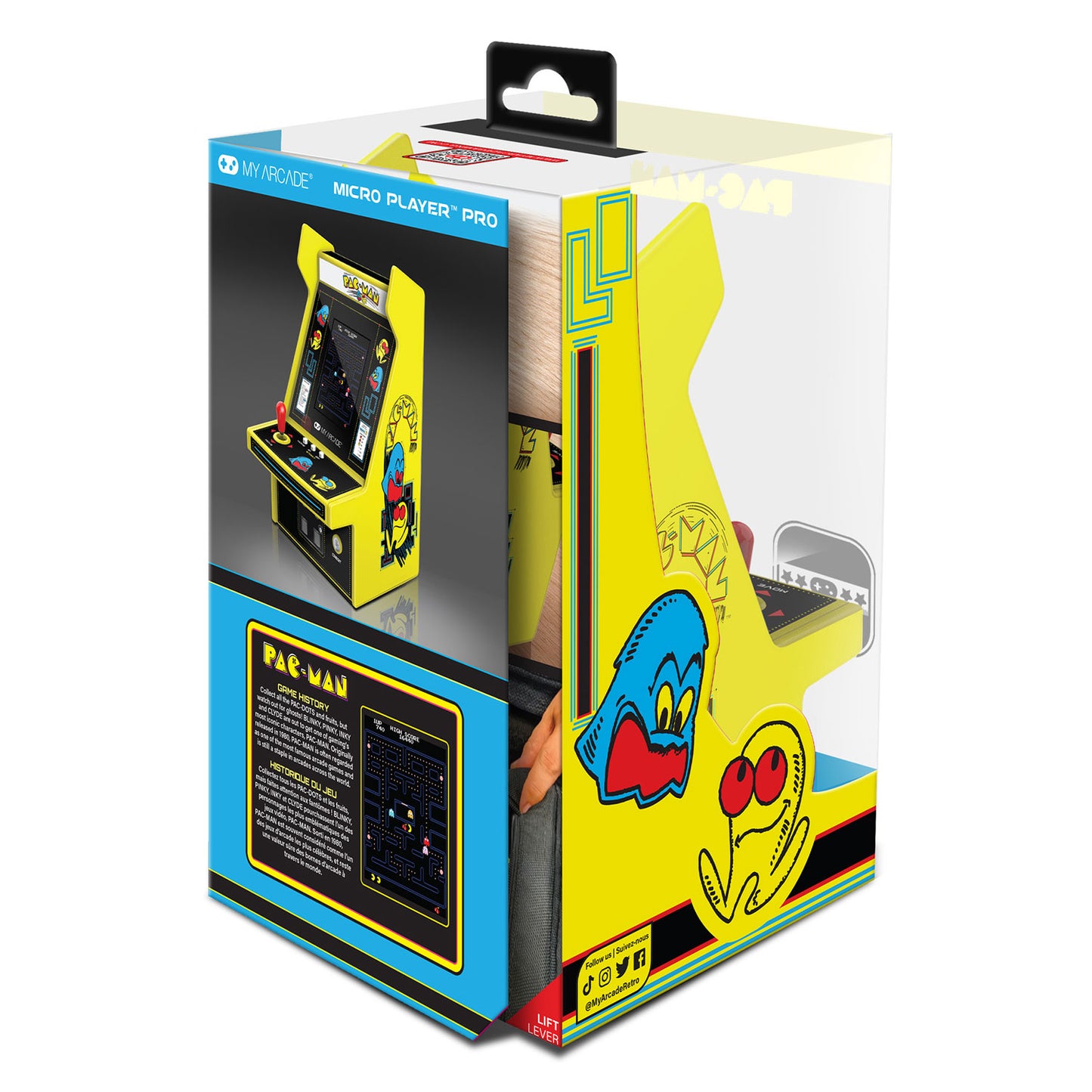 My Arcade | Micro Player Pro 6.7" Pac-Man Portable Retro Arcade - xploregifts