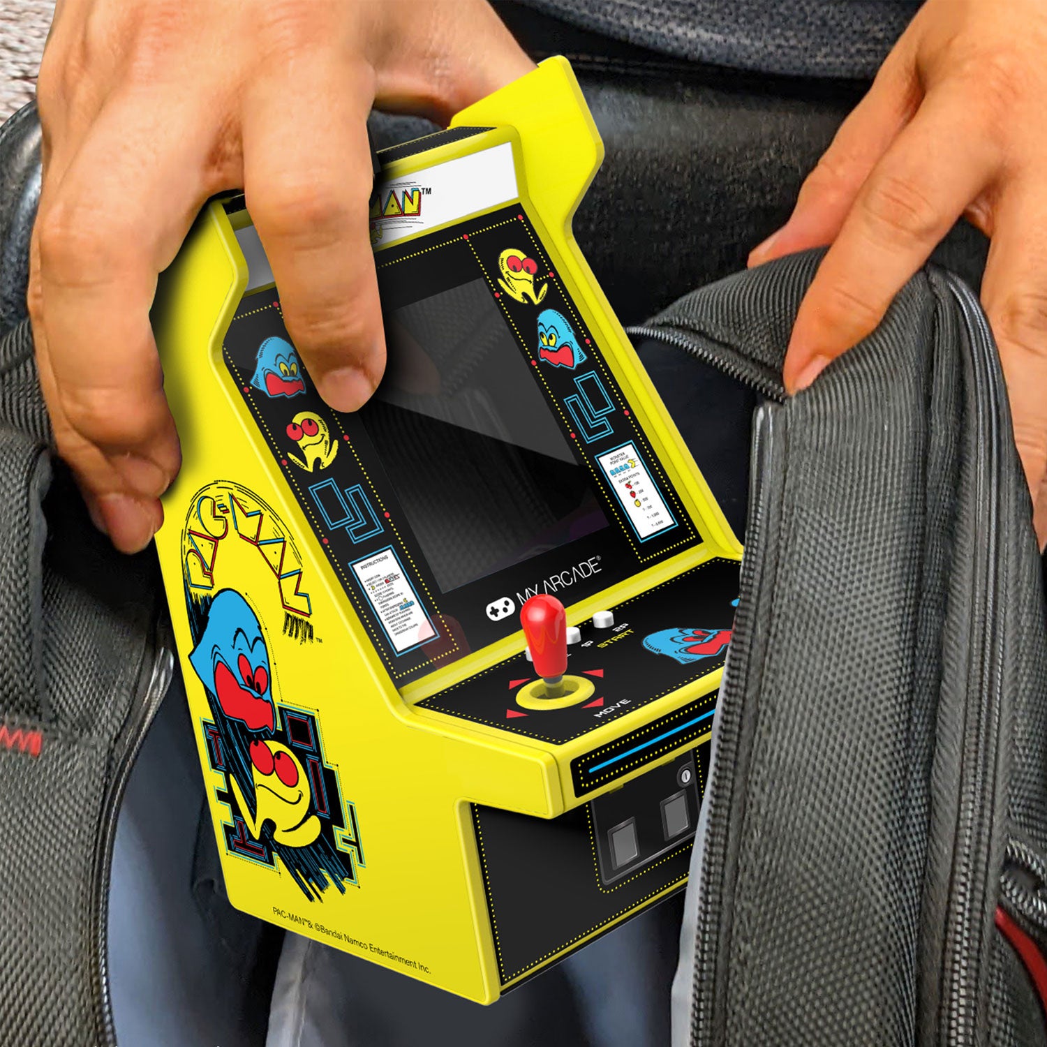 My Arcade | Micro Player Pro 6.7" Pac-Man Portable Retro Arcade - xploregifts