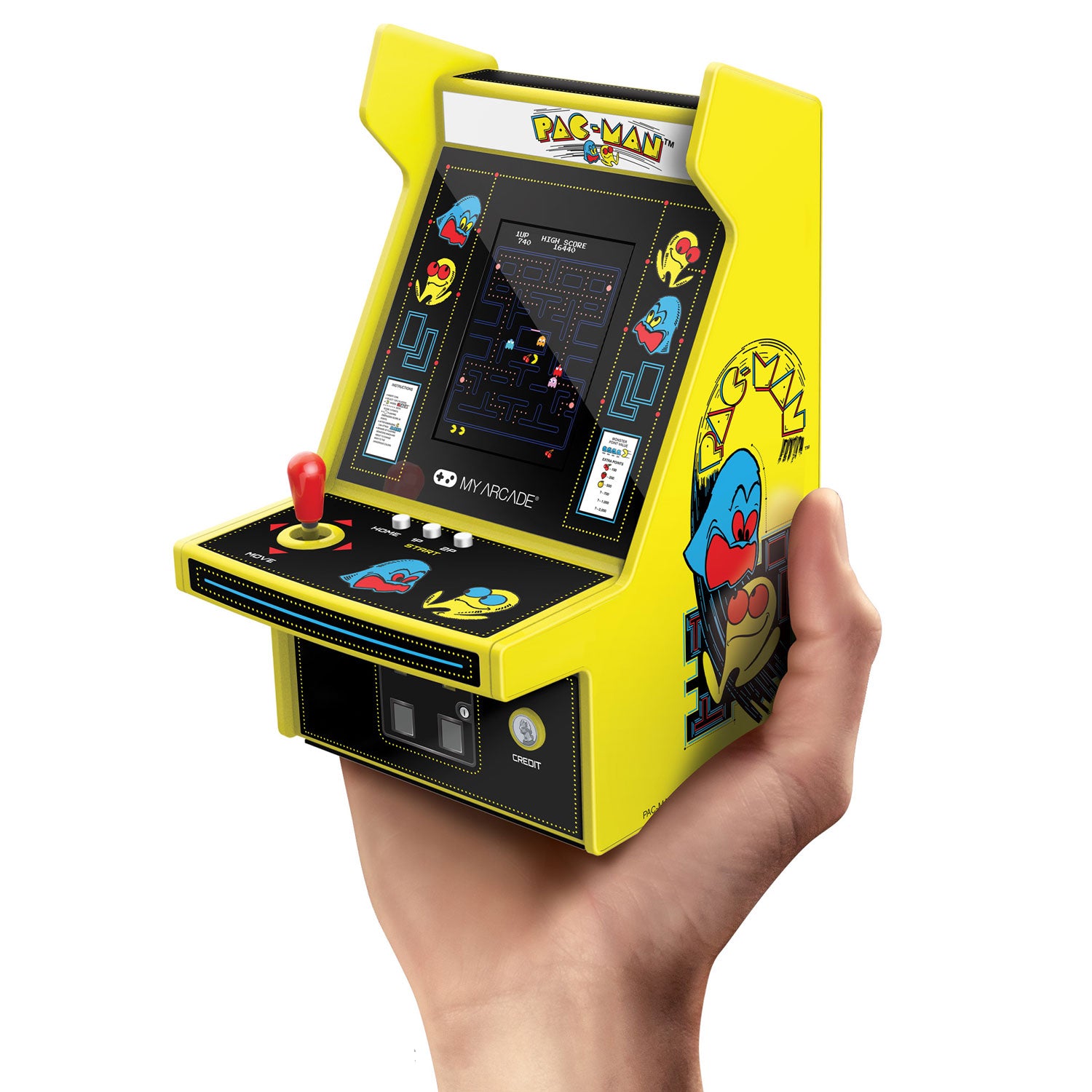 My Arcade | Micro Player Pro 6.7" Pac-Man Portable Retro Arcade - xploregifts