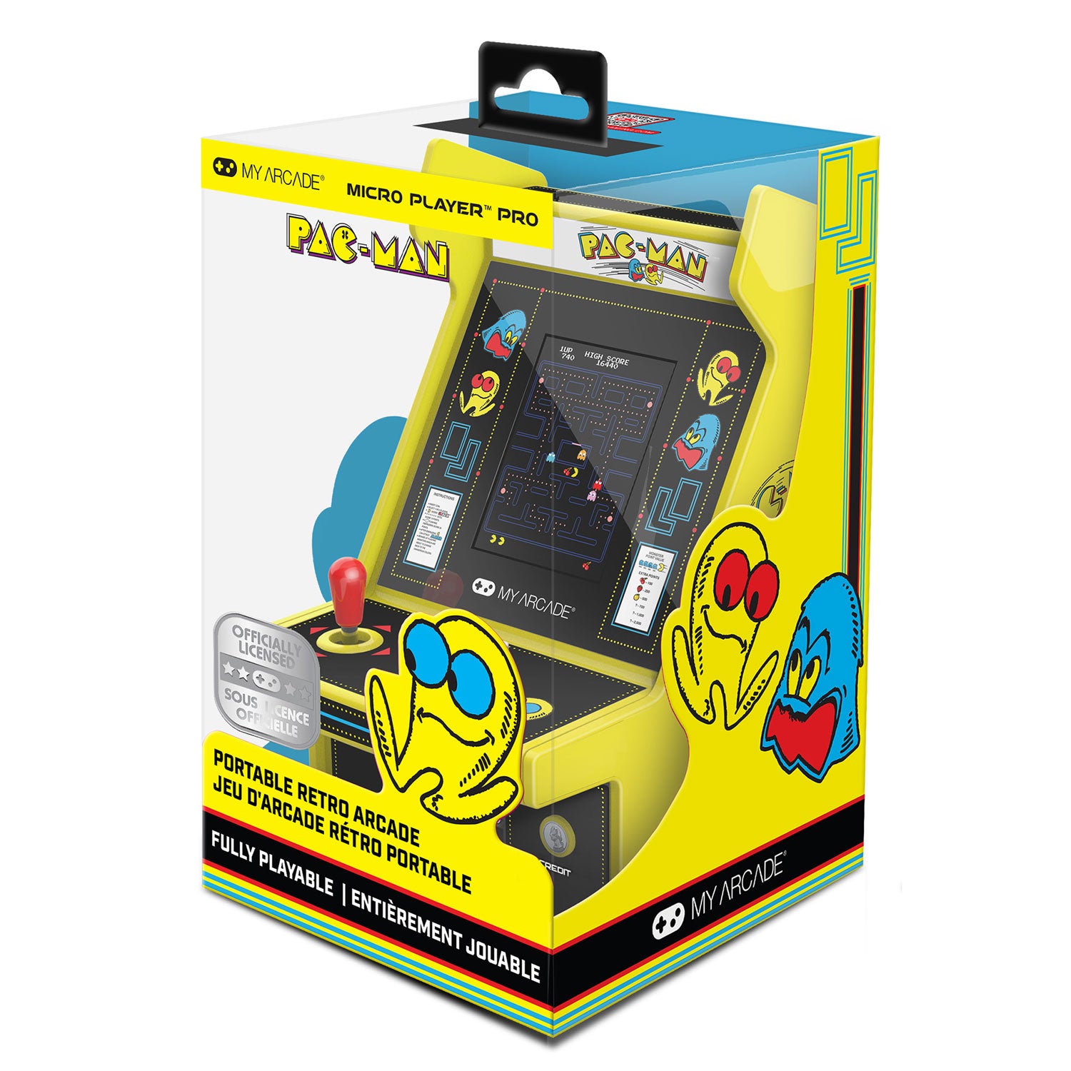 My Arcade | Micro Player Pro 6.7" Pac-Man Portable Retro Arcade - xploregifts