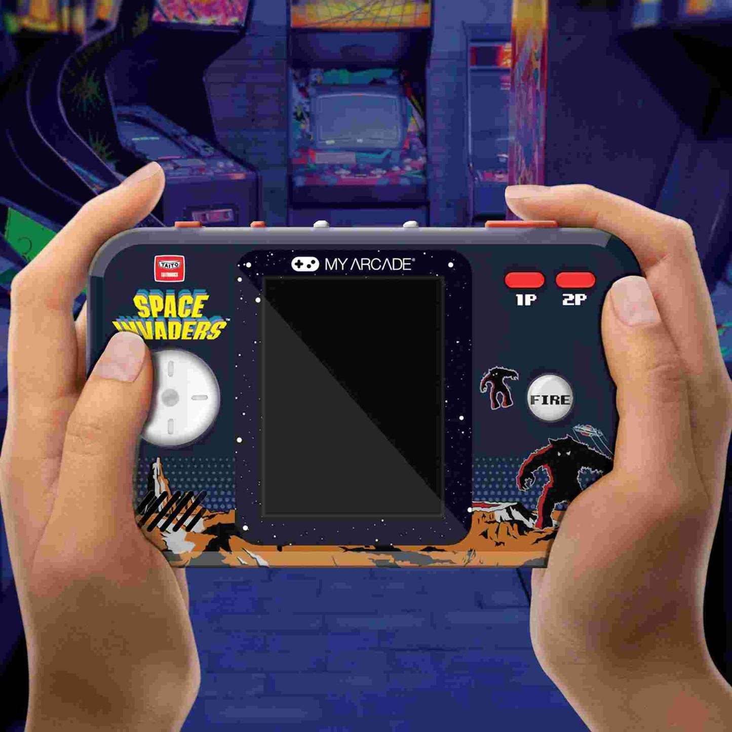 My Arcade | Space Invaders Pocket Player Pro Portable Gaming System
