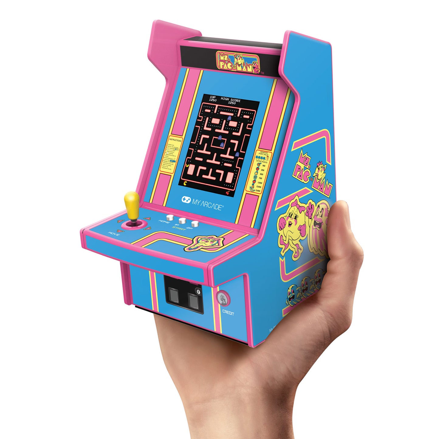 My Arcade | Micro Player Pro 6.7" Ms.Pac-Man Portable Retro Arcade - xploregifts