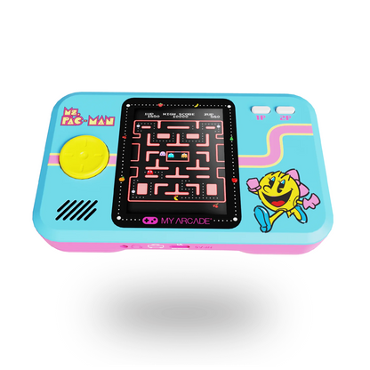 My Arcade | Pocket Player Pro Ms.Pac-Man Portable Gaming System - xploregifts