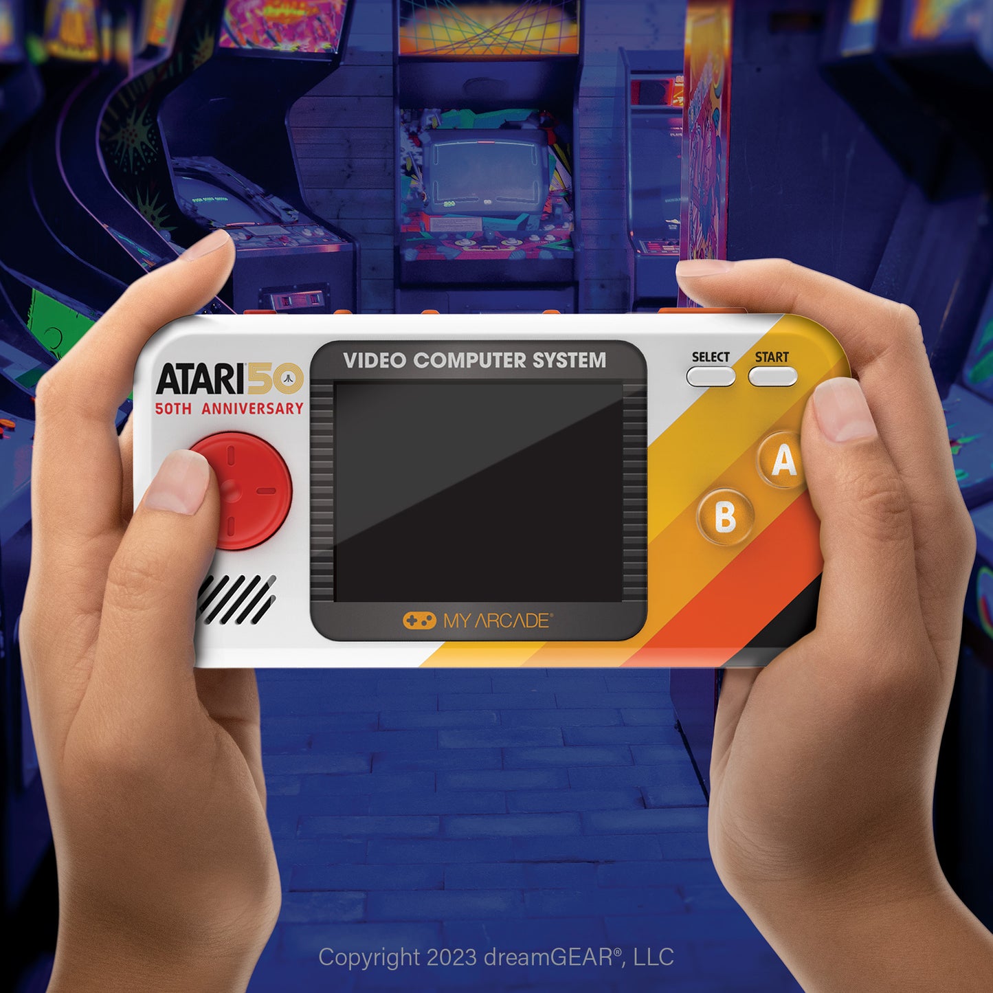 My Arcade | Pocket Player Pro Atari Portable Gaming System (100 Games In 1) - xploregifts