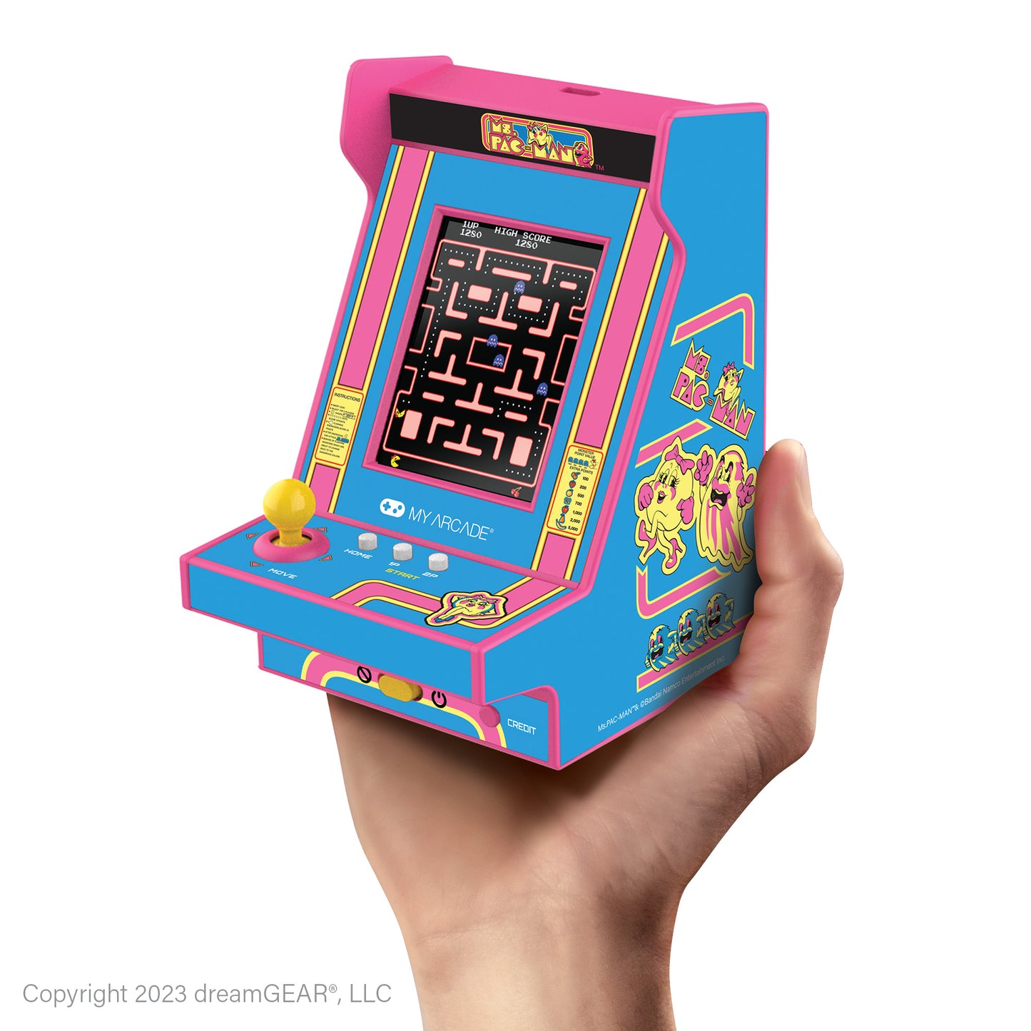 My Arcade | Nano Player Pro 4.8" Ms.Pac-Man Portable Retro Arcade - xploregifts