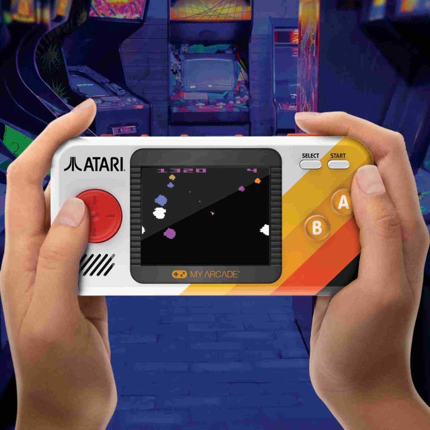 My Arcade | Atari Pocket Player Pro Portable Gaming System with Case (100 Games in 1)