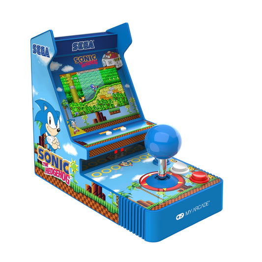My Arcade | Sonic The Hedgehog Joystick Player Portable Retro Arcade (2 Games in 1)