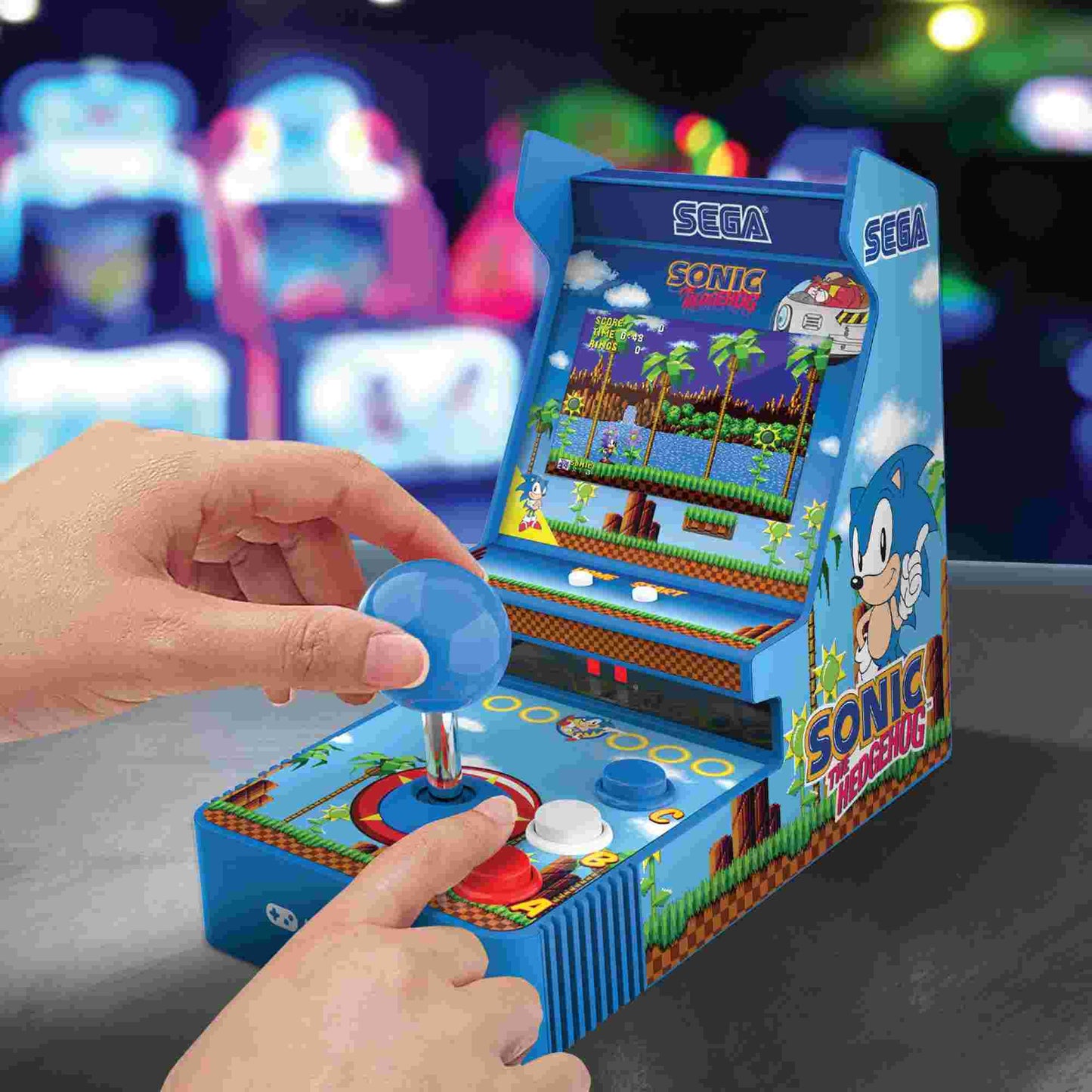 My Arcade | Sonic The Hedgehog Joystick Player Portable Retro Arcade (2 Games in 1)