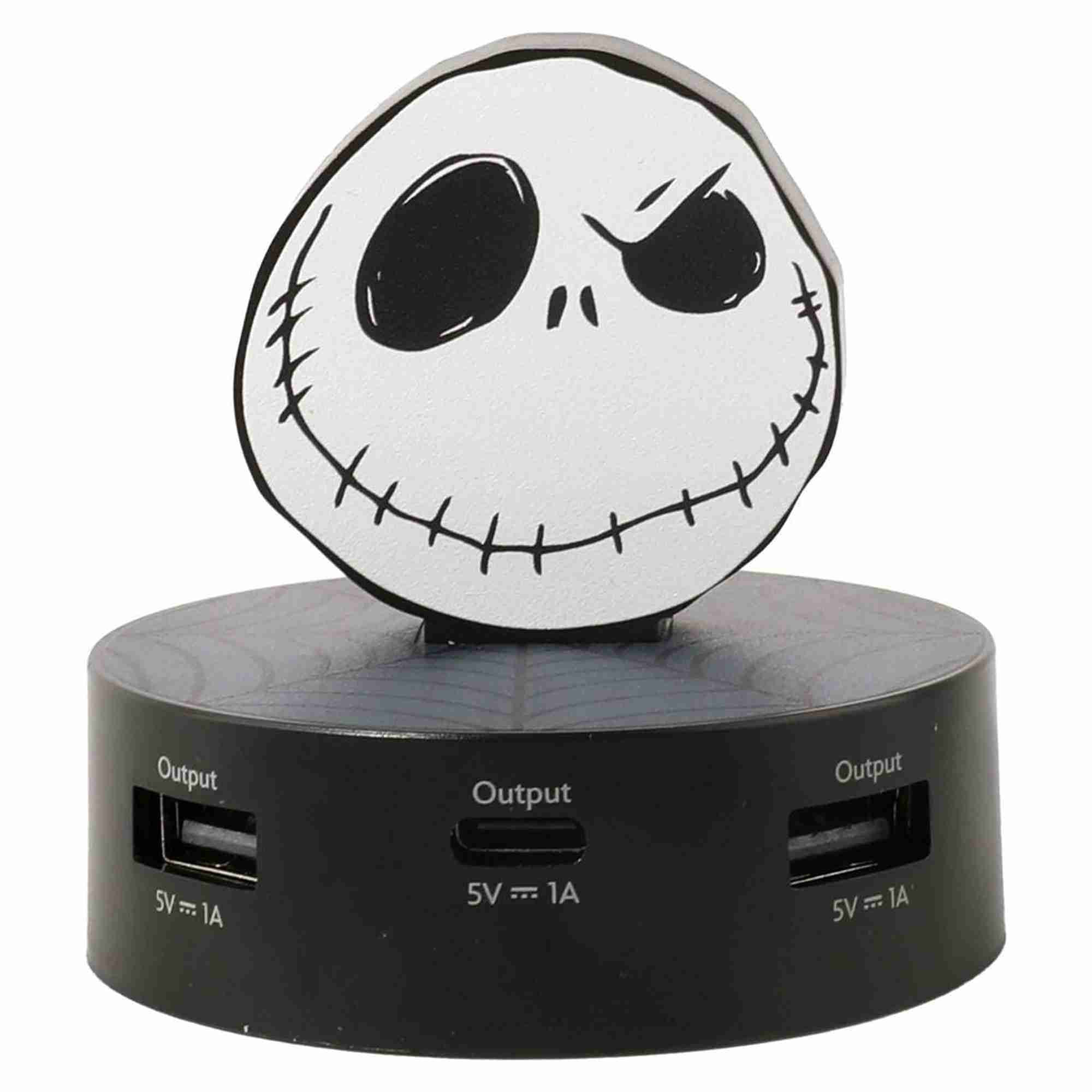 Quest | Nightmare Before Christmas USB charging Hub 2 USB-A & 1 USB-C Jack Web