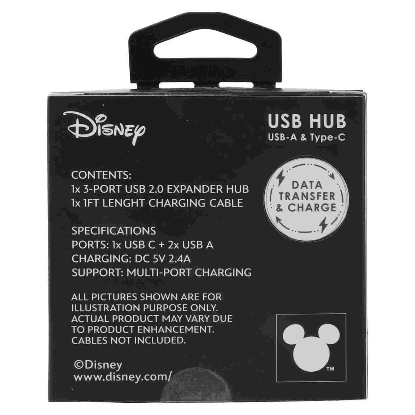 Quest | Stitch USB Charging Hub 2 USB-A & 1 USB-C Head