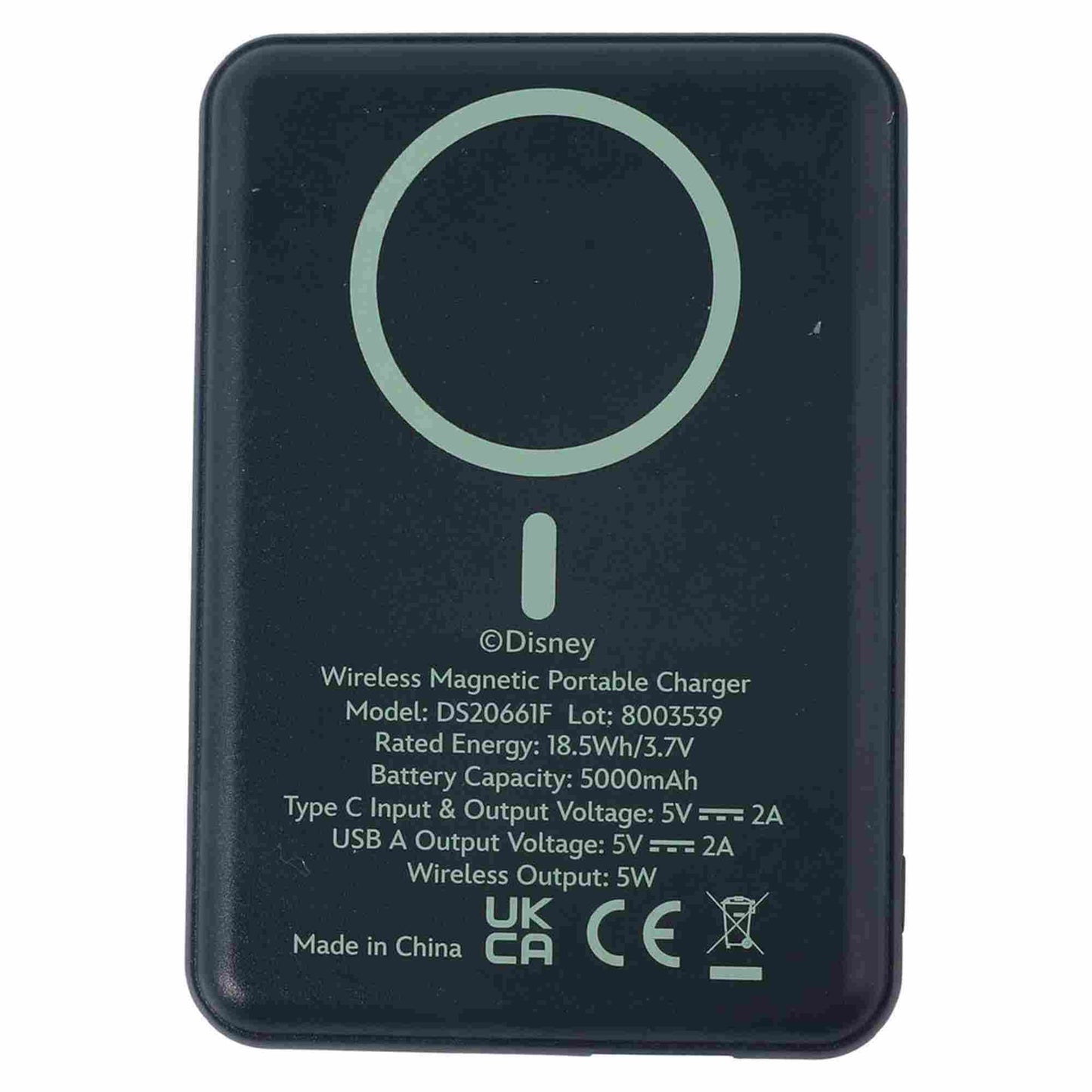 Quest | Nightmare Before Christmas 5000Mah Magnetic Power Bank Jack & Sally Forever