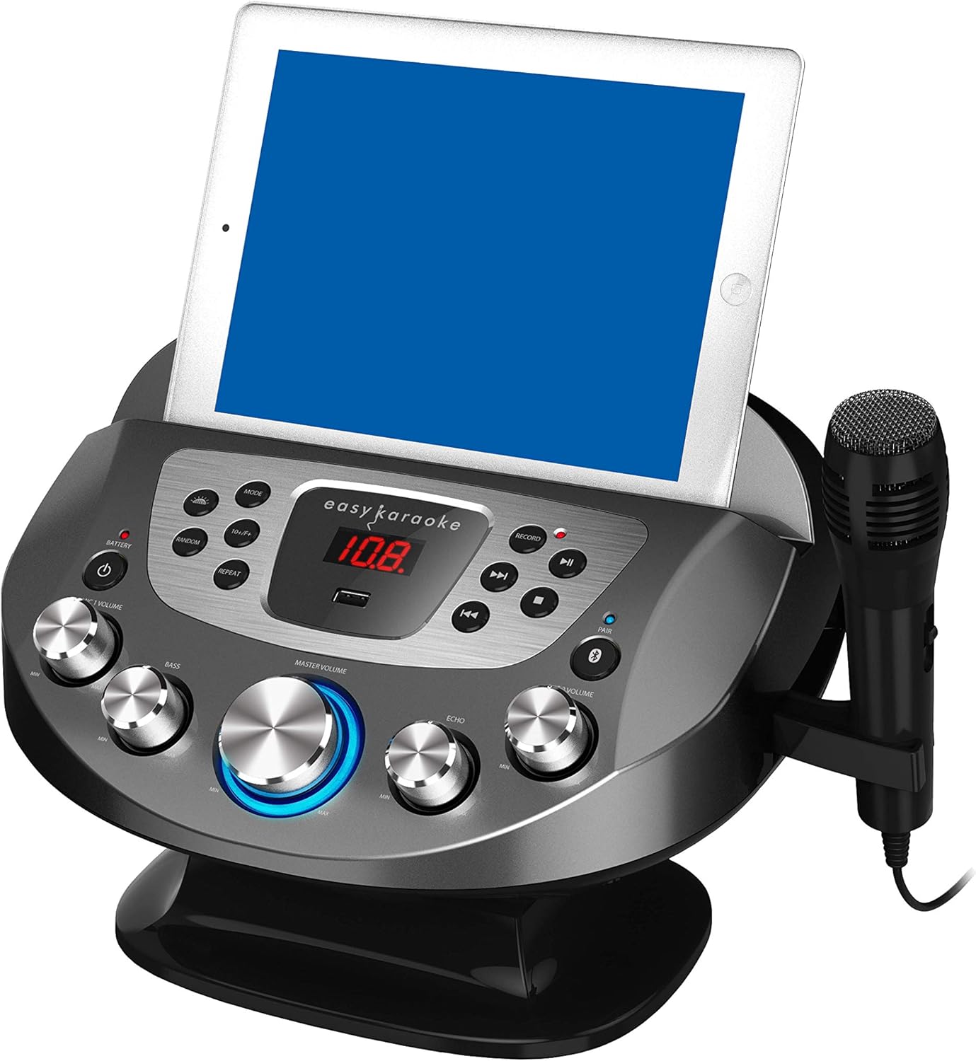 N-Gear | Bluetooth Karaoke Machine with Microphone and Disco Lights