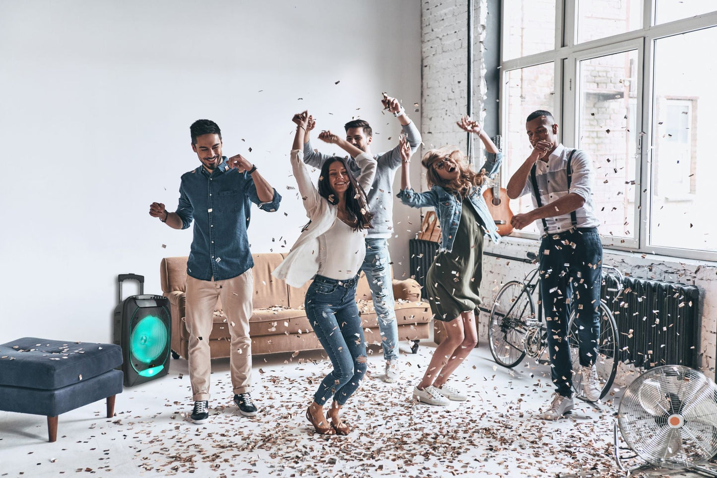 N-Gear | The Flash 1540 15 Inch Speaker Karaoke with Disco Light And Microphone