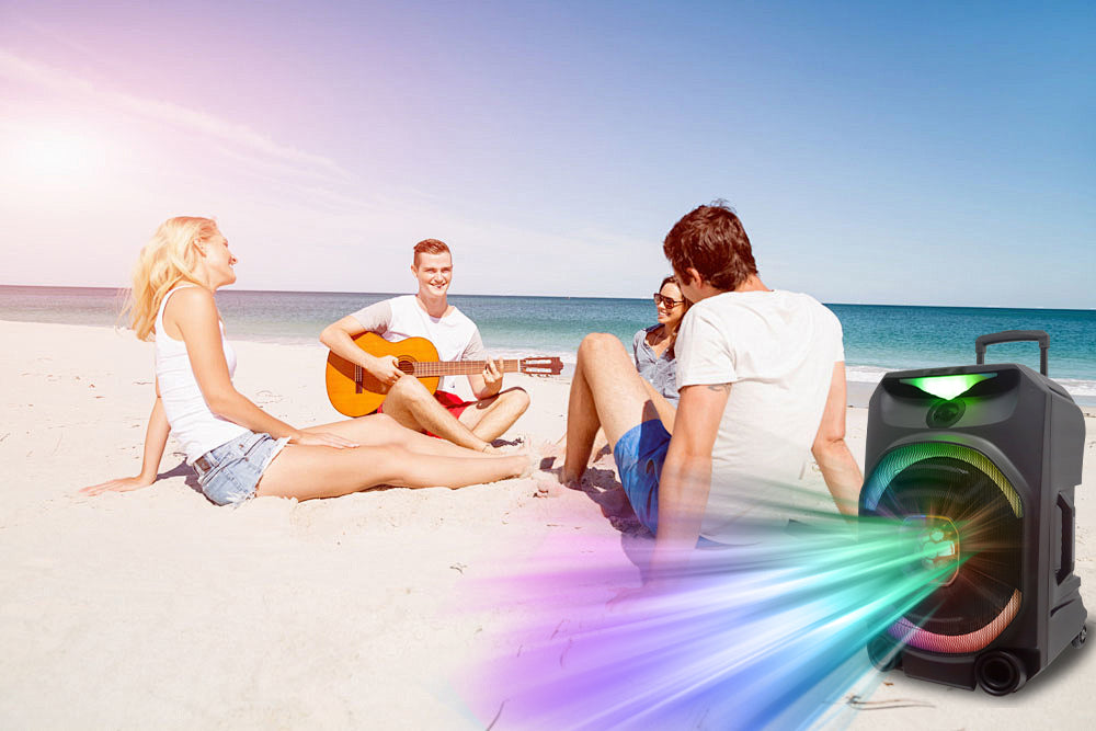 N-Gear | The Flash 1550 Disco with LED Lighting & Microphone