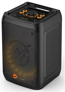 N-Gear | Flash Banger 777 Wireless Speaker Karaoke Set Party Box with 2 Microphones Black