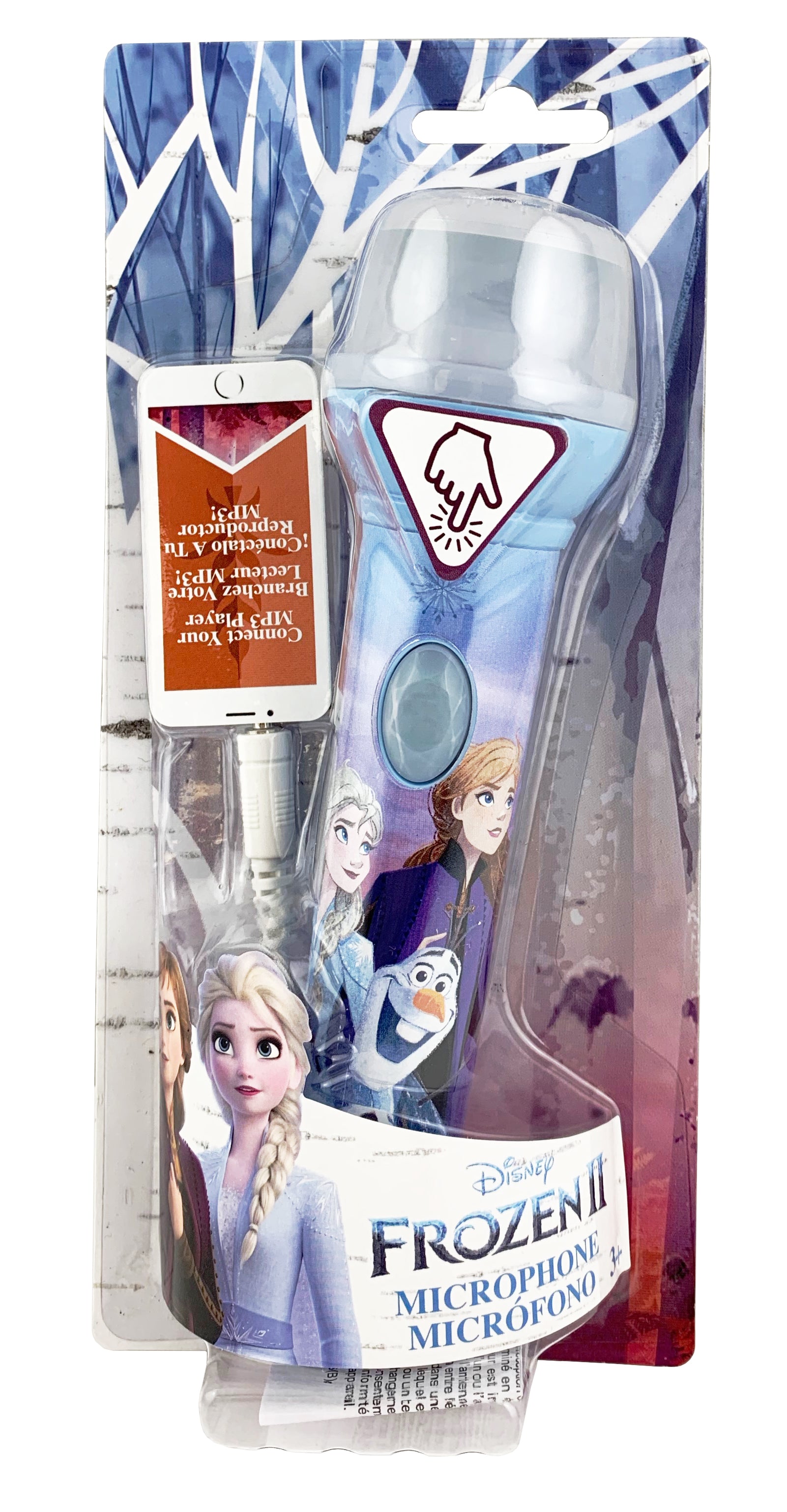 Frozen | Magical Microphone with MP3 Input & Flashing Lights - xploregifts